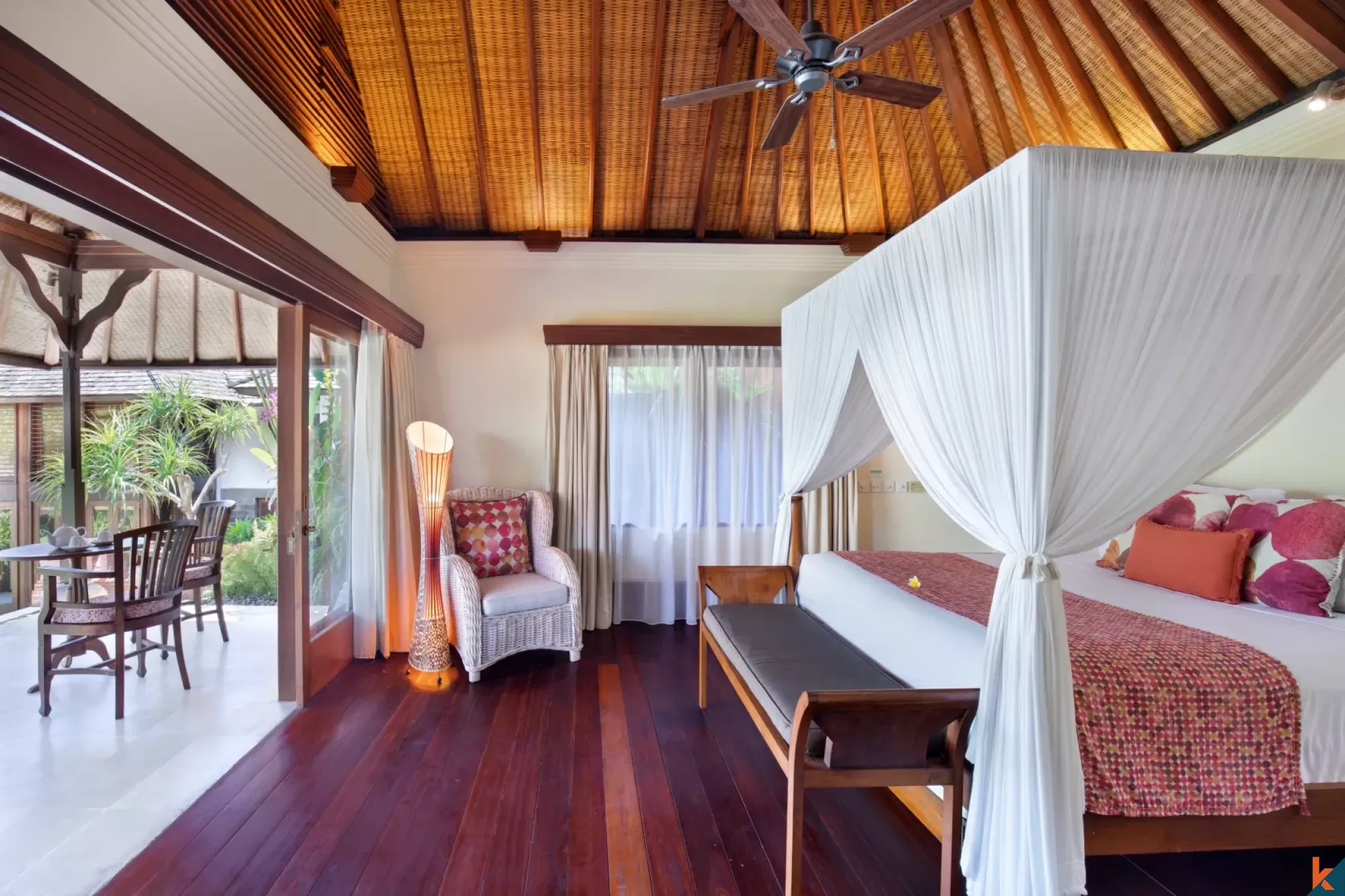 Gorgeous Four Bedroom Freehold Real Estate with Traditional Influences in Pererenan