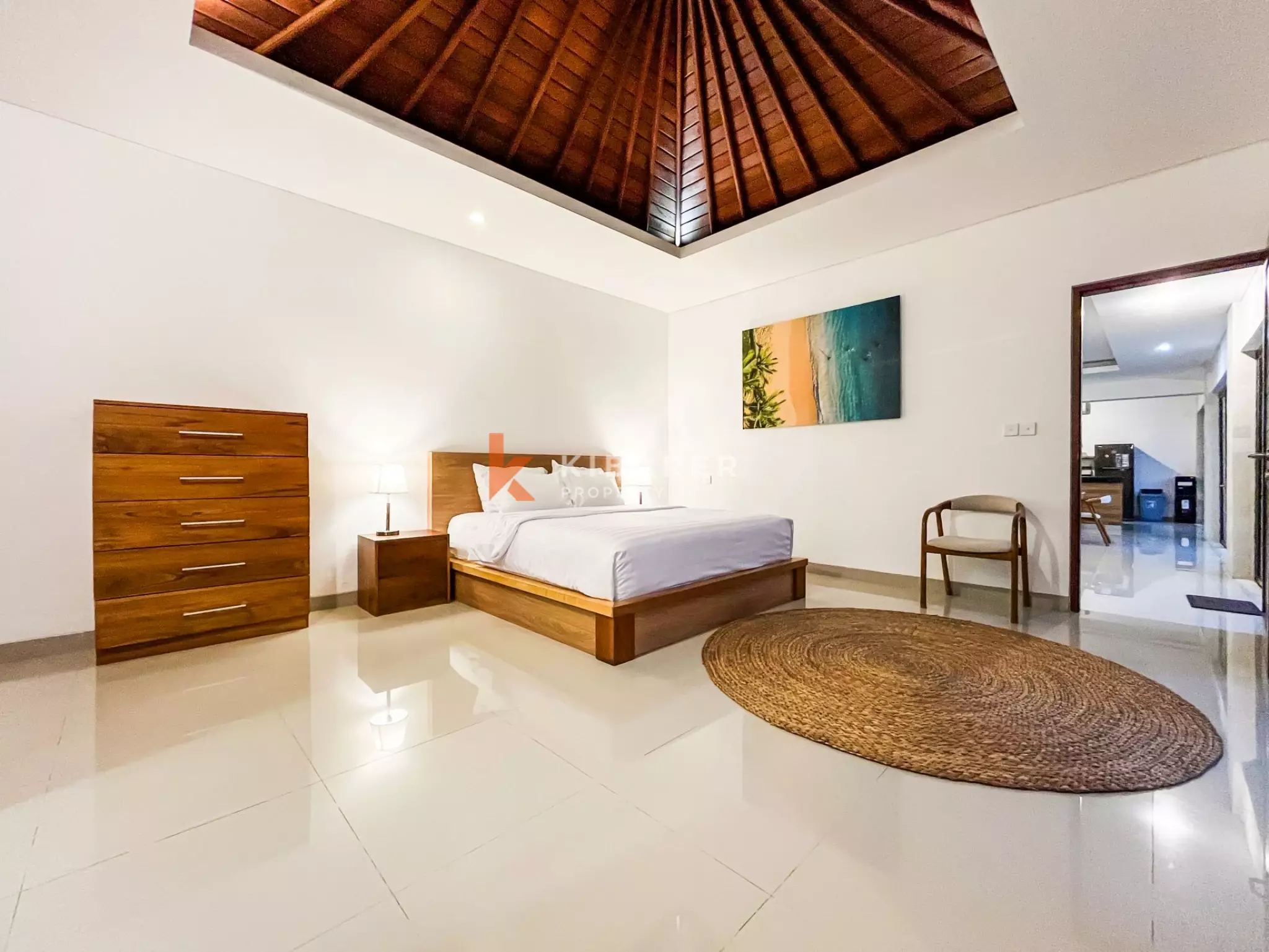 Villa confortable de trois chambres près de la plage de Berawa