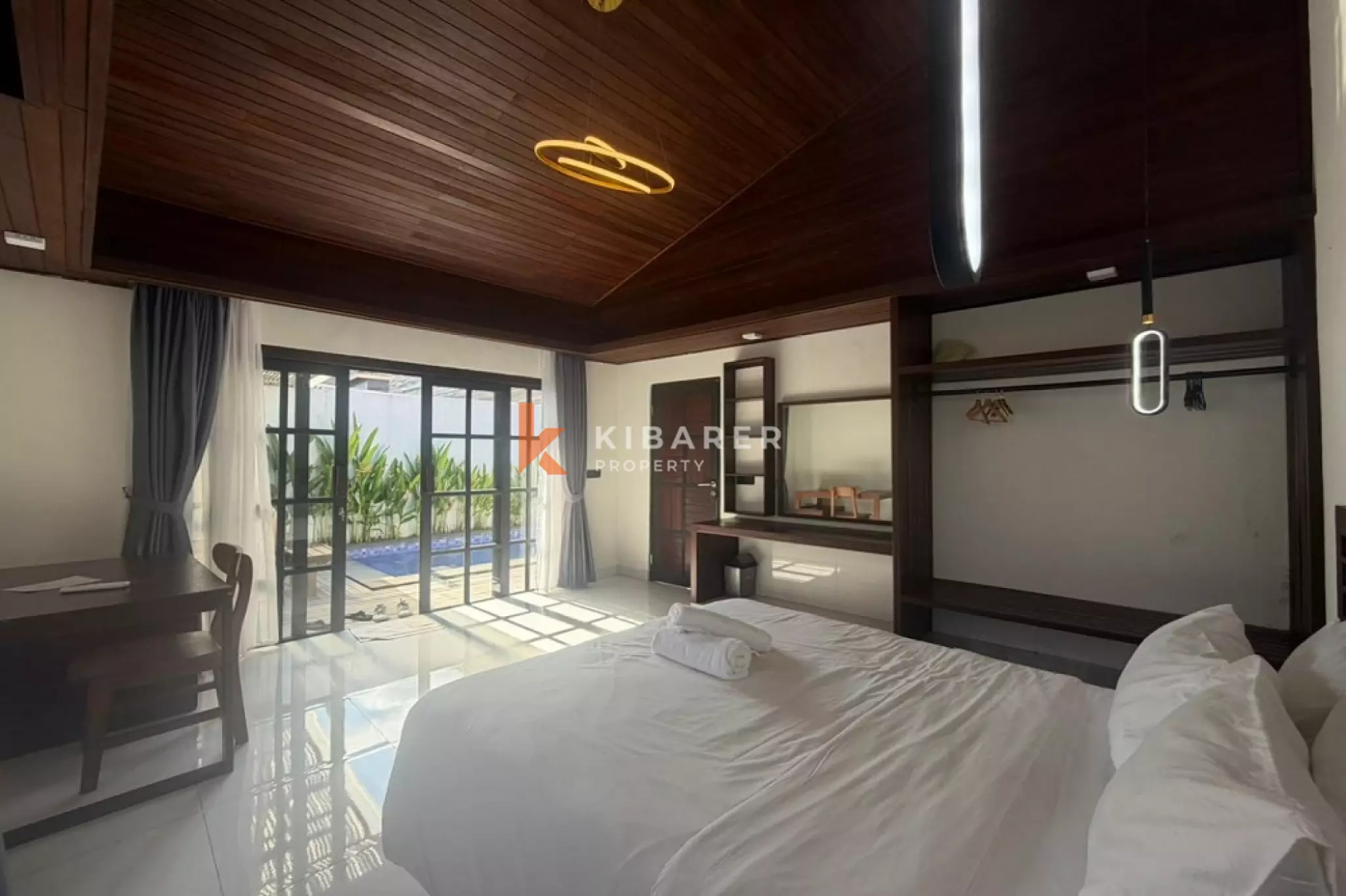 Contemporary Fully Furnished Two-Bedrooms Villa in Peaceful Tanah Lot