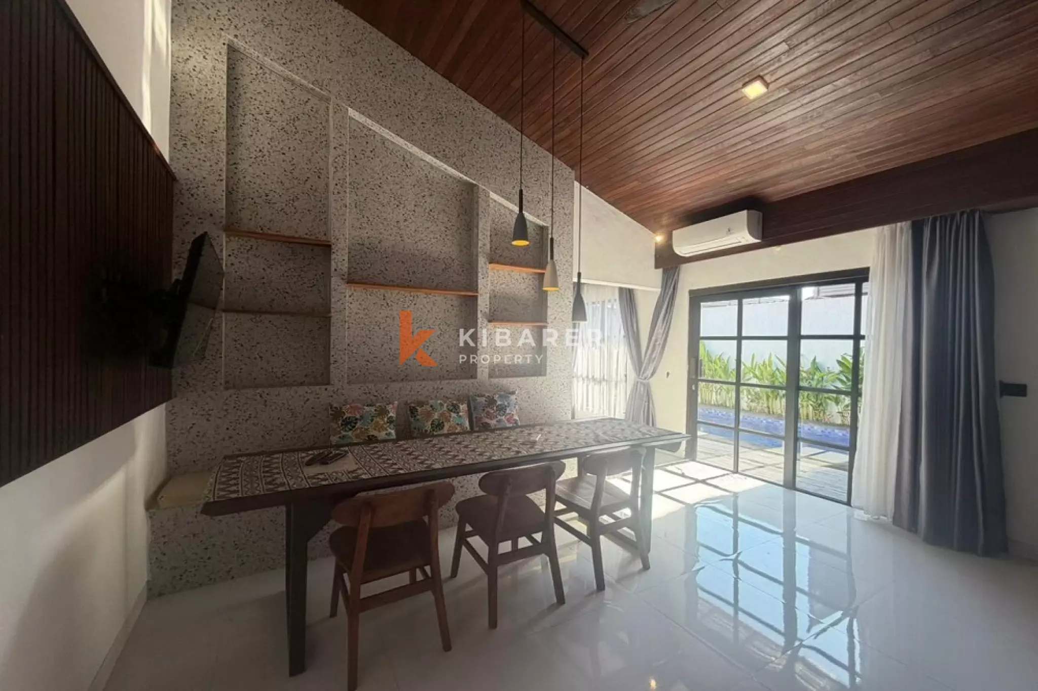 Contemporary Fully Furnished Two-Bedrooms Villa in Peaceful Tanah Lot