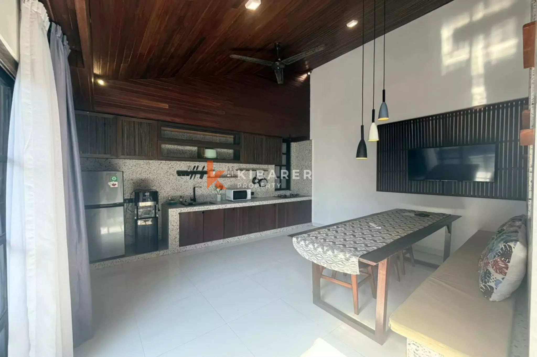 Contemporary Fully Furnished Two-Bedrooms Villa in Peaceful Tanah Lot