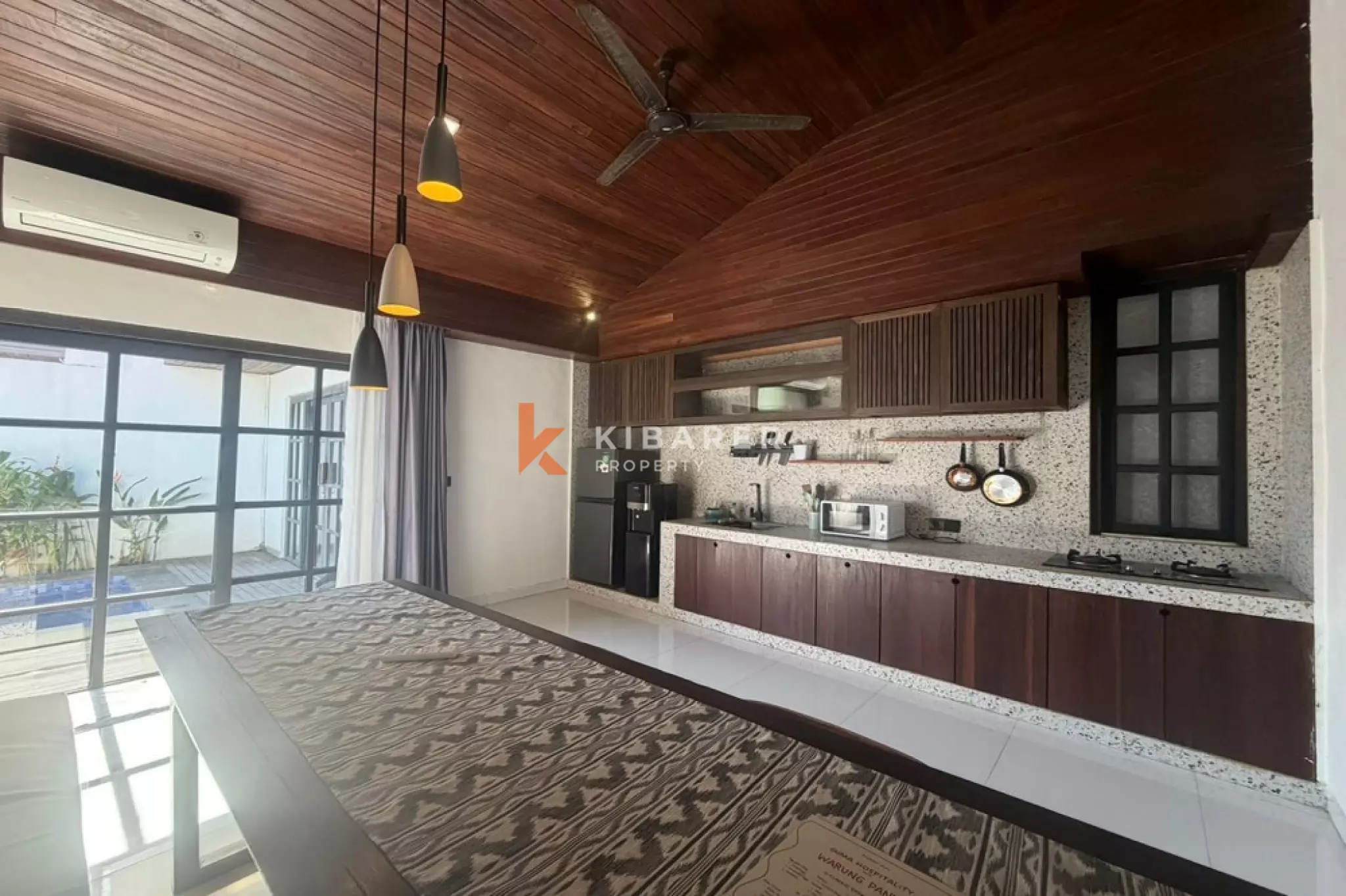 Contemporary Fully Furnished Two-Bedrooms Villa in Peaceful Tanah Lot