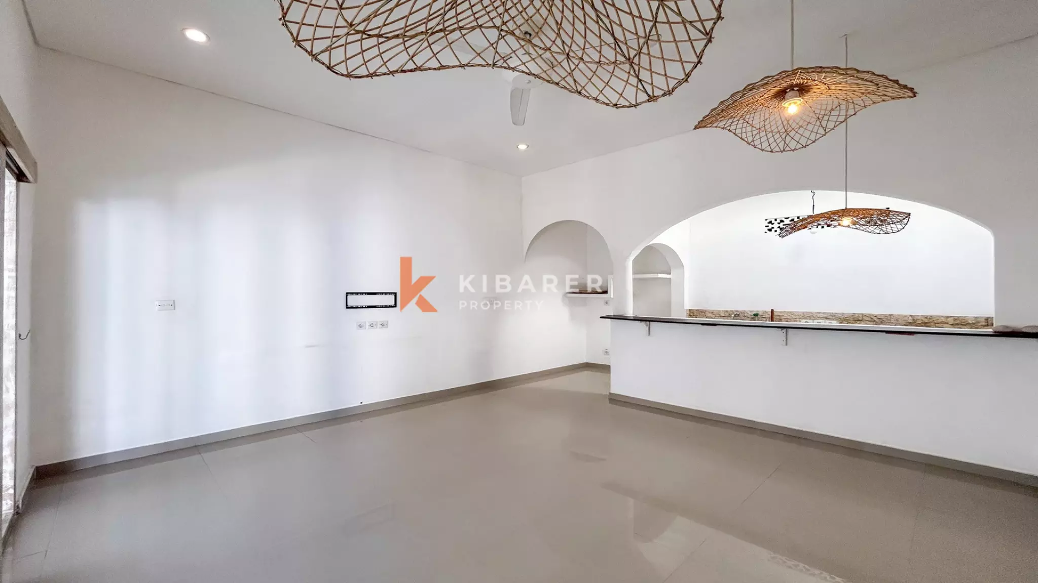 Inviting Two-Bedroom Semi Furnished Villa with Enclosed Living in Tumbak Bayuh