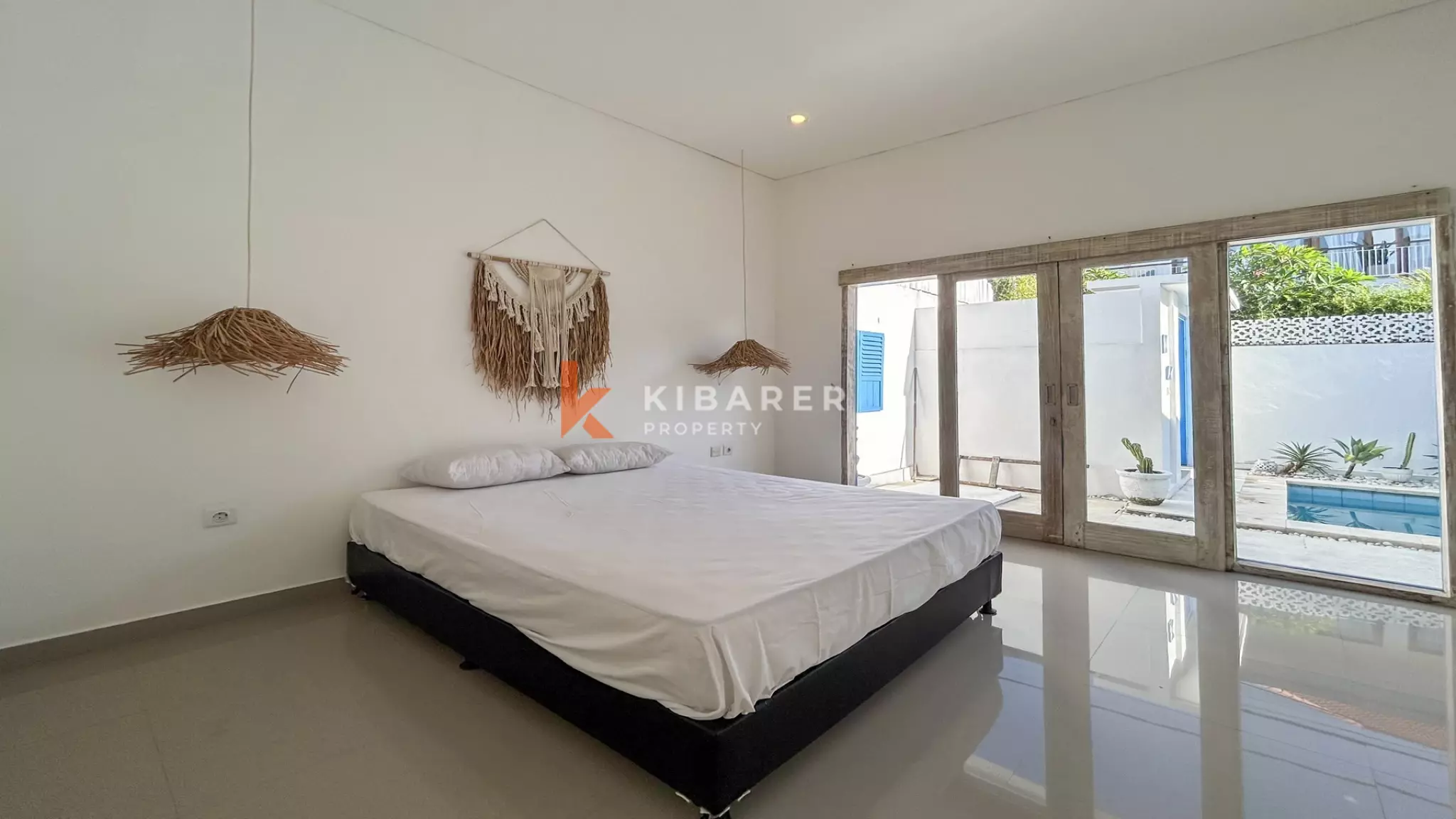Inviting Two-Bedroom Semi Furnished Villa with Enclosed Living in Tumbak Bayuh