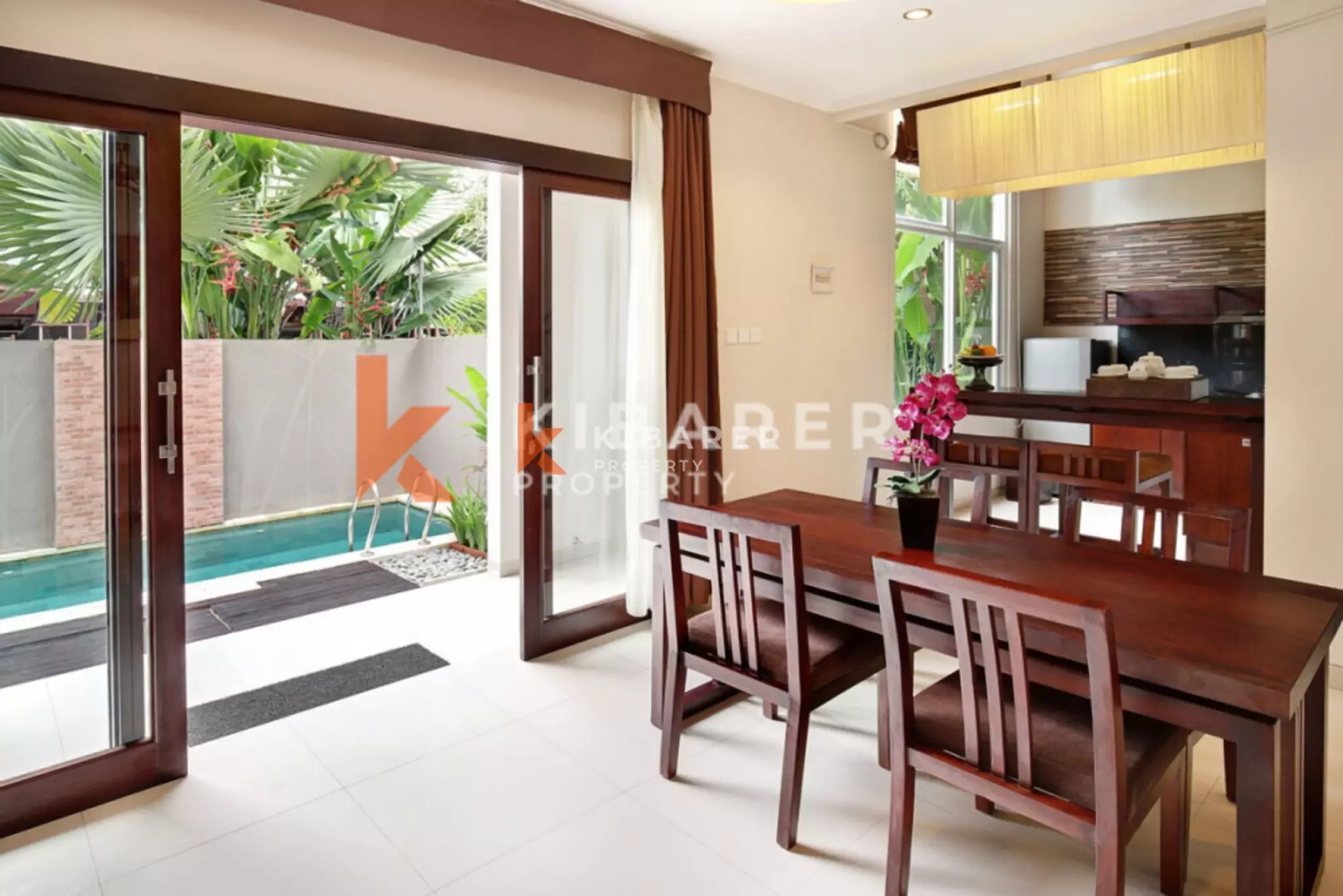 Simple & Cozy Two Bedroom Pool Villa Nestled in Kerobokan