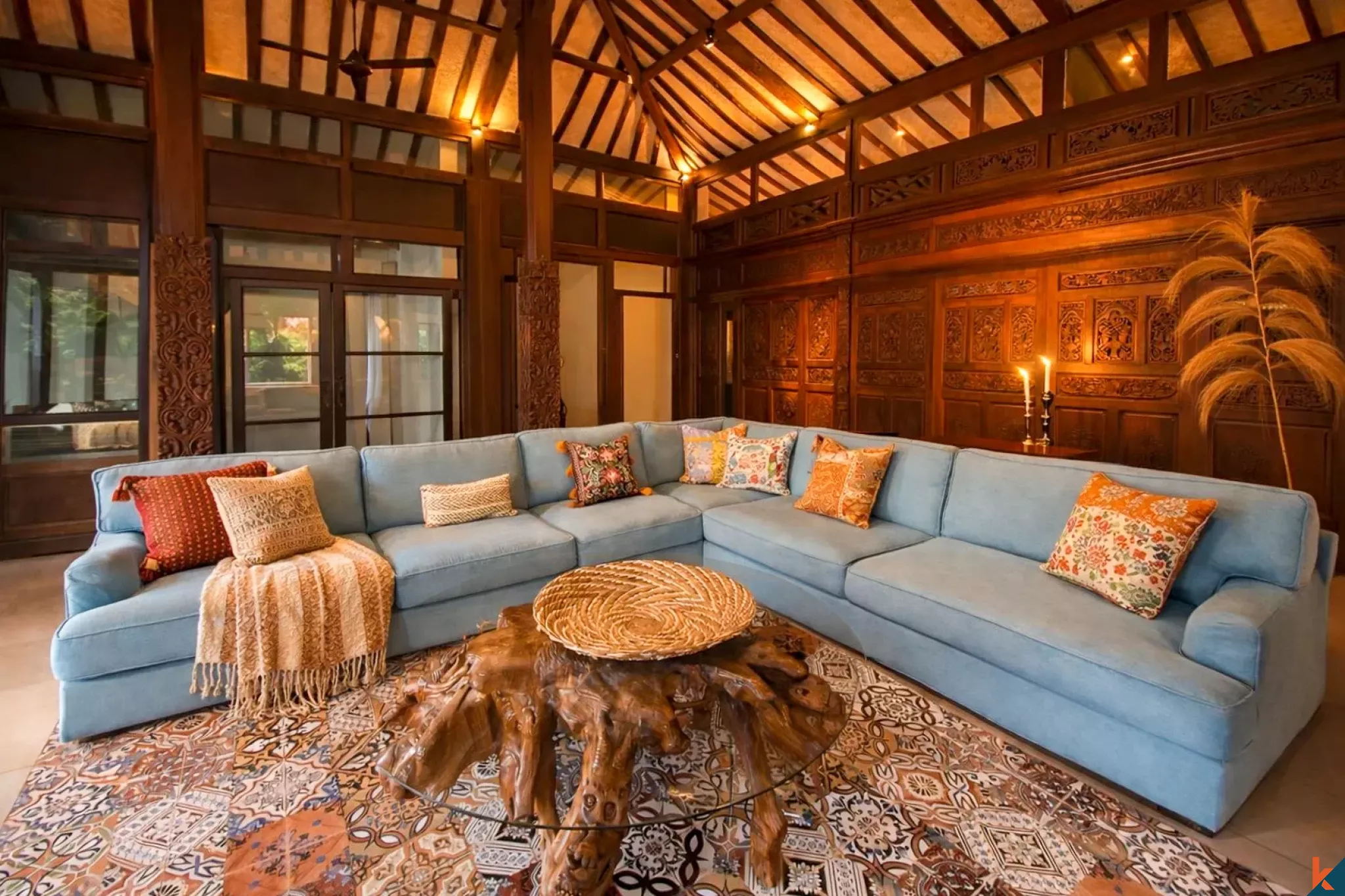 Fabulous Five Bedroom Joglo Style Leasehold Estate in Babakan