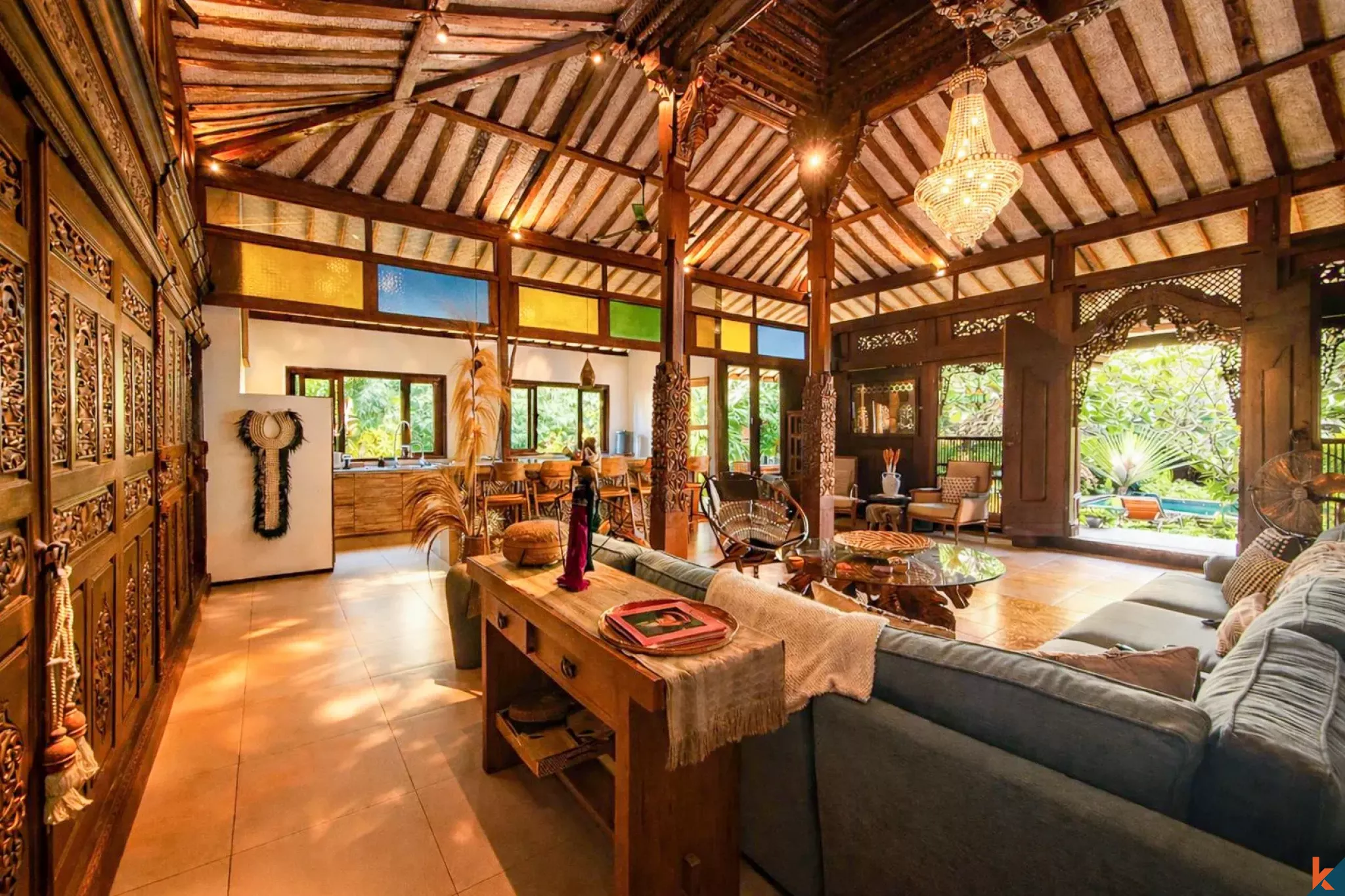 Fabulous Five Bedroom Joglo Style Leasehold Estate in Babakan