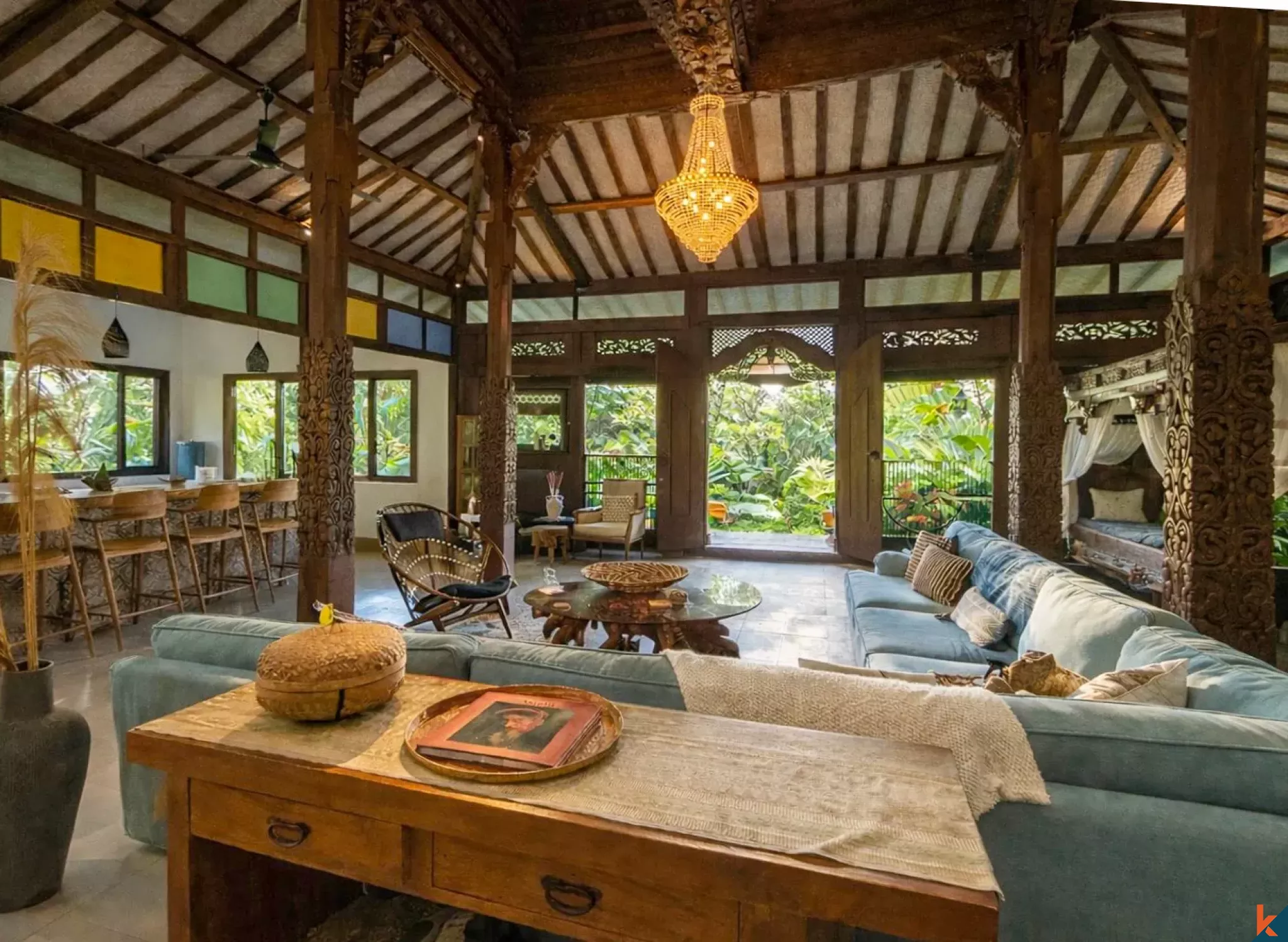 Fabulous Five Bedroom Joglo Style Leasehold Estate in Babakan