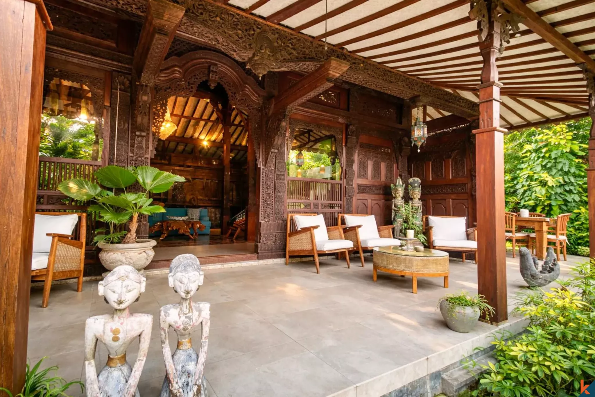 Fabulous Five Bedroom Joglo Style Leasehold Estate in Babakan