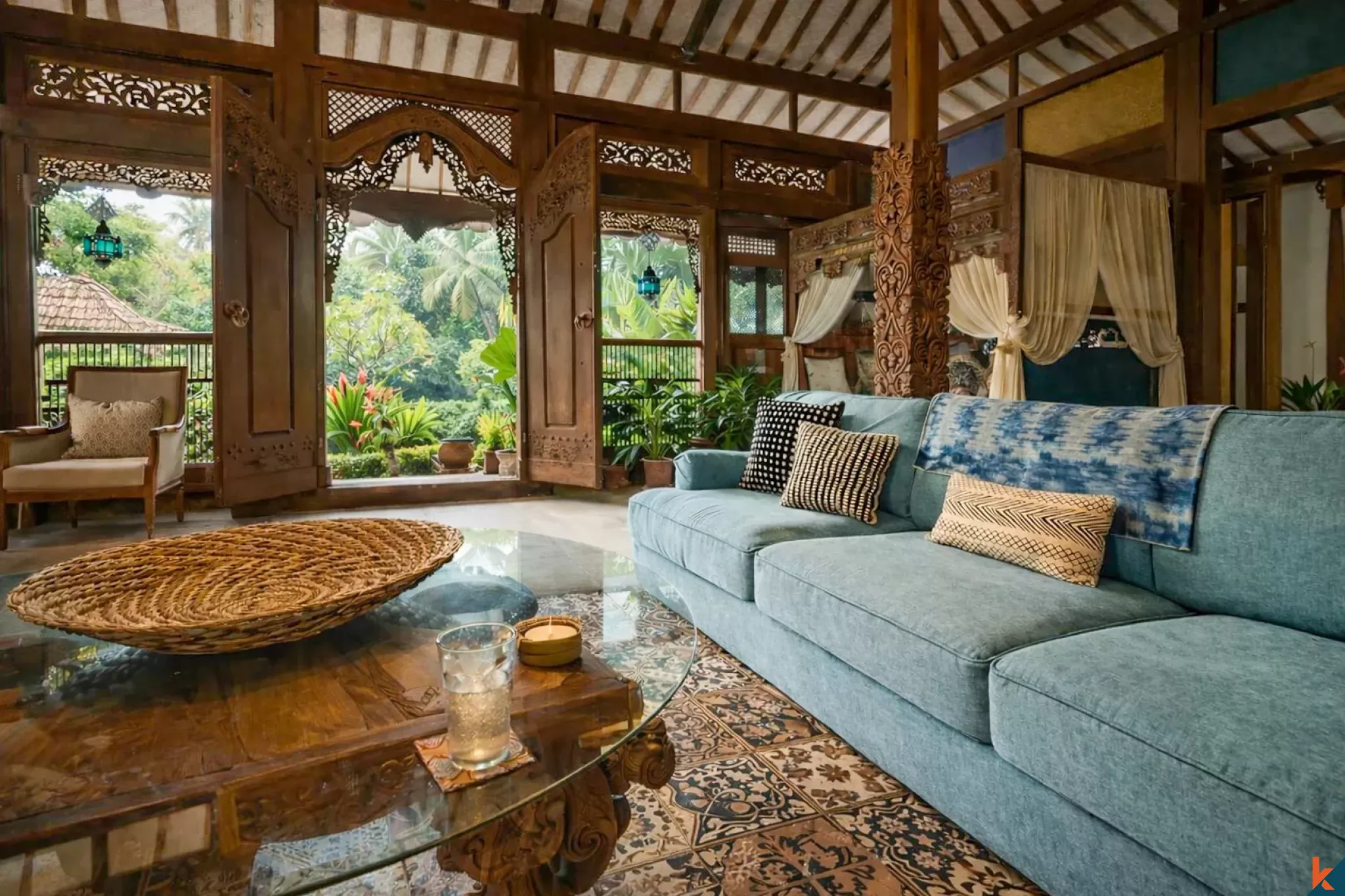 Fabulous Five Bedroom Joglo Style Leasehold Estate in Babakan