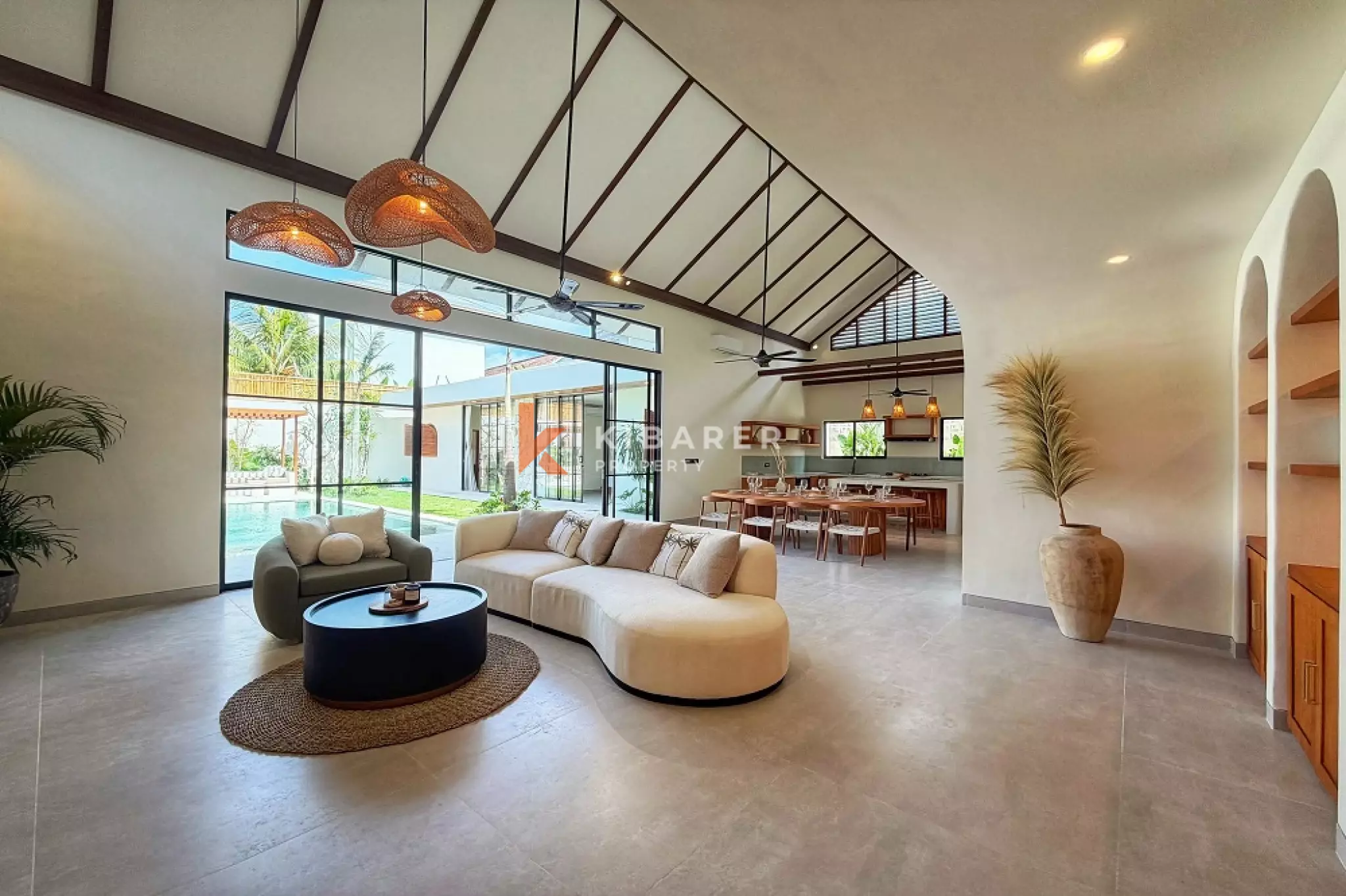 Rare Single-Level Four-Bedrooms Luxury Villa in Side Canggu (AVAILABLE MID FEB 2026)