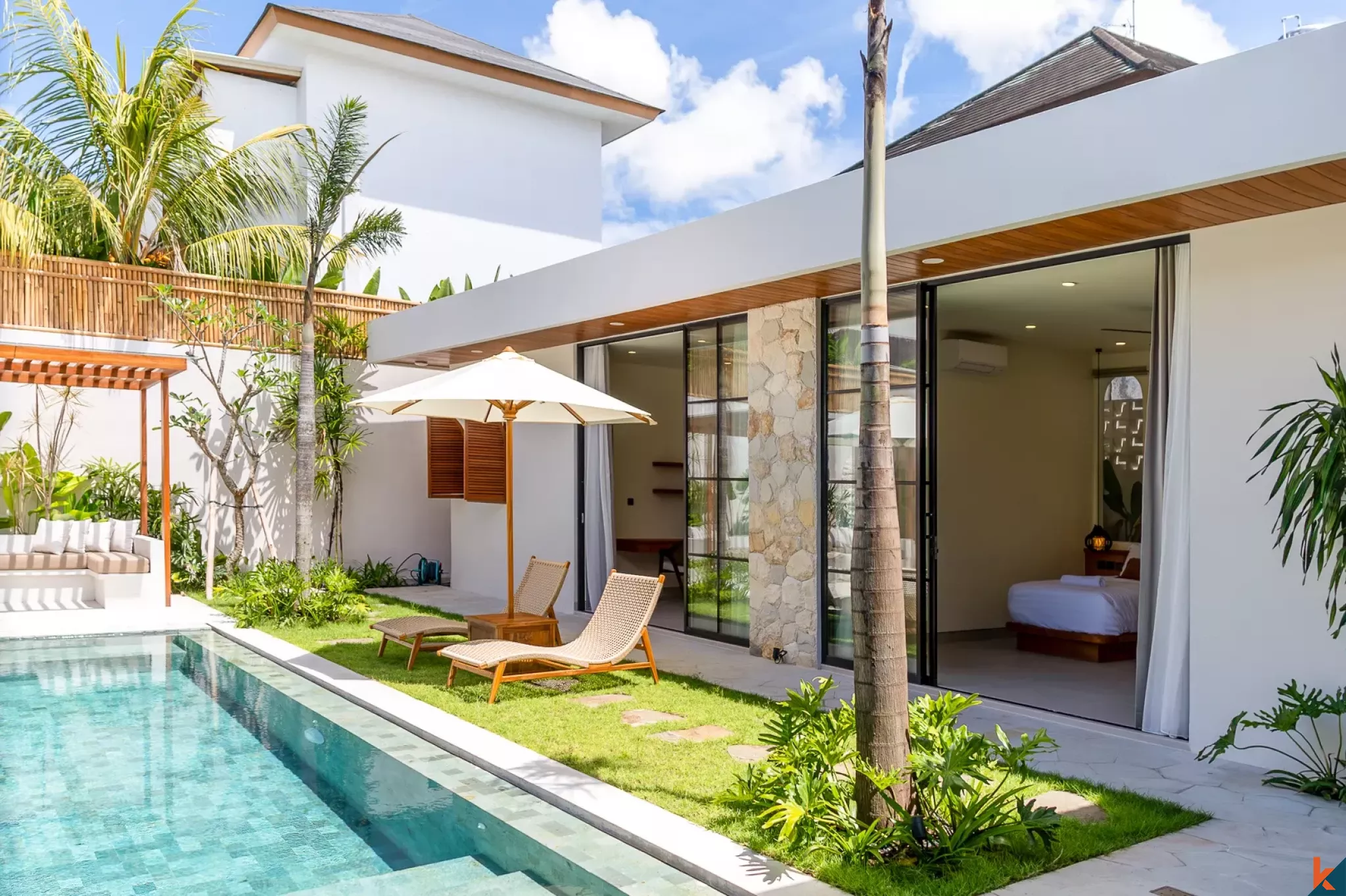 Brand New Four Bedroom Leasehold Tropical Style Villa in Tibubeneng