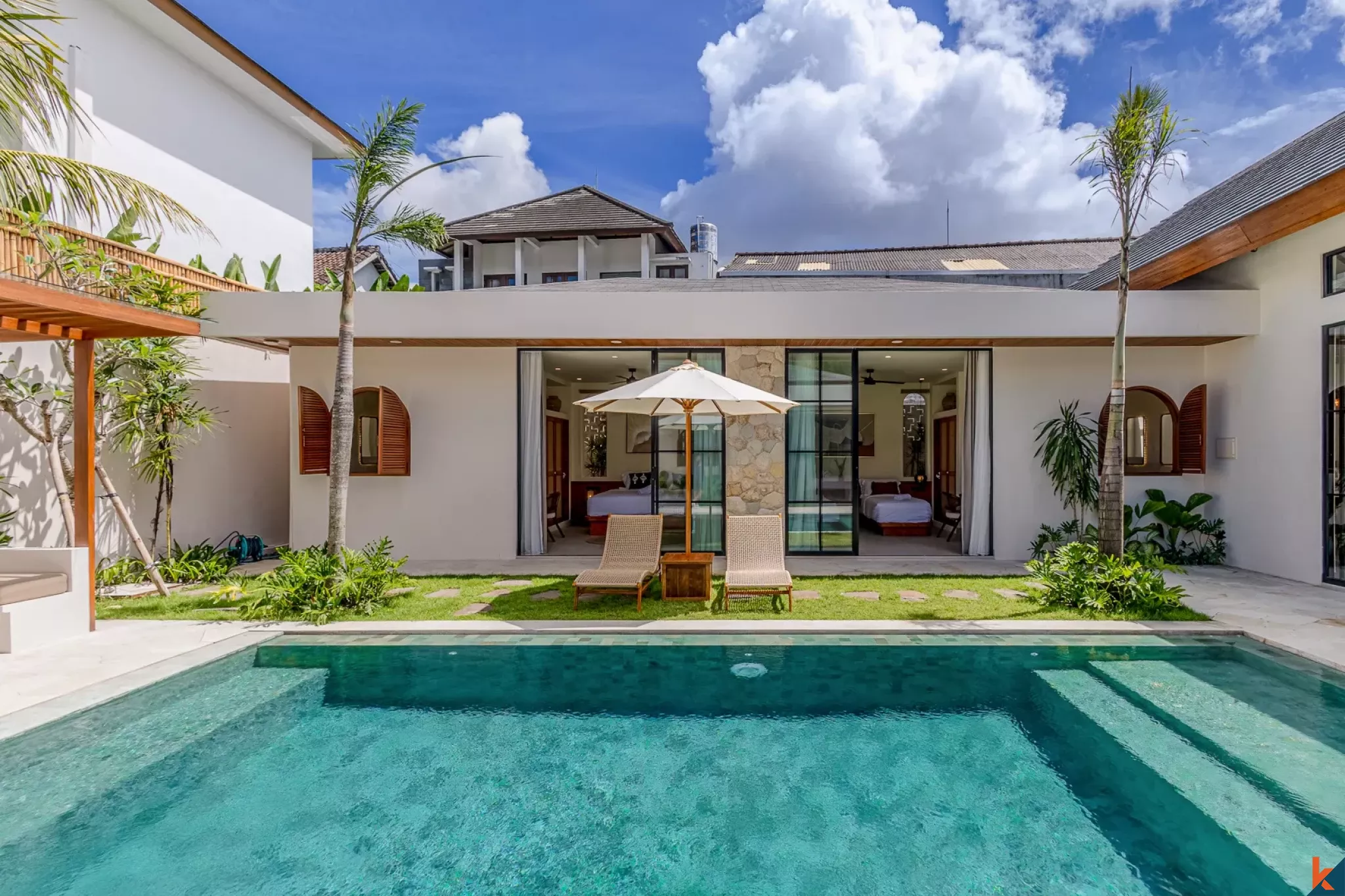 Brand New Four Bedroom Leasehold Tropical Style Villa in Tibubeneng