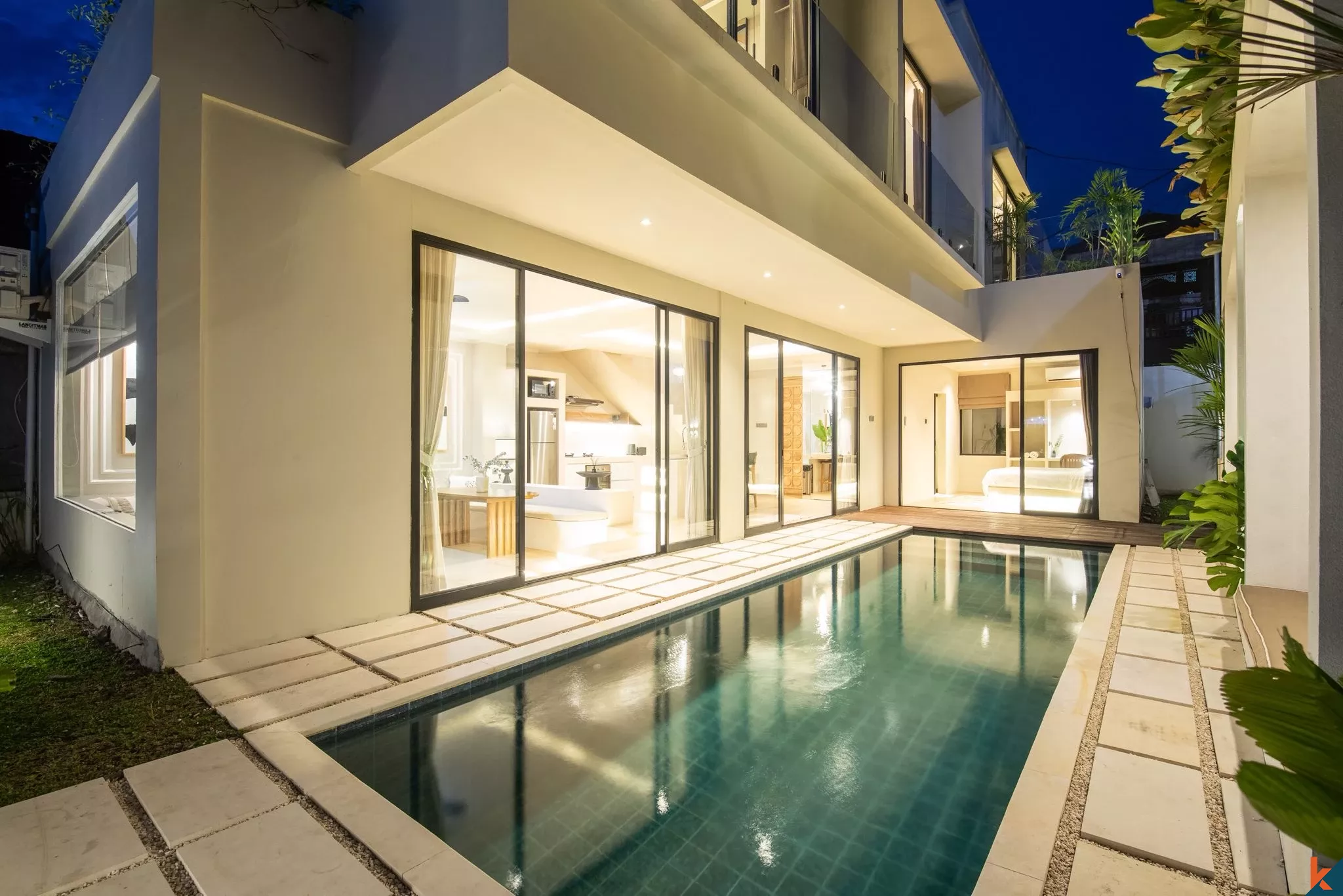 Luxury 4-Bedroom Villa with Private Pool & Stunning Rice Field Views in Tibubeneng