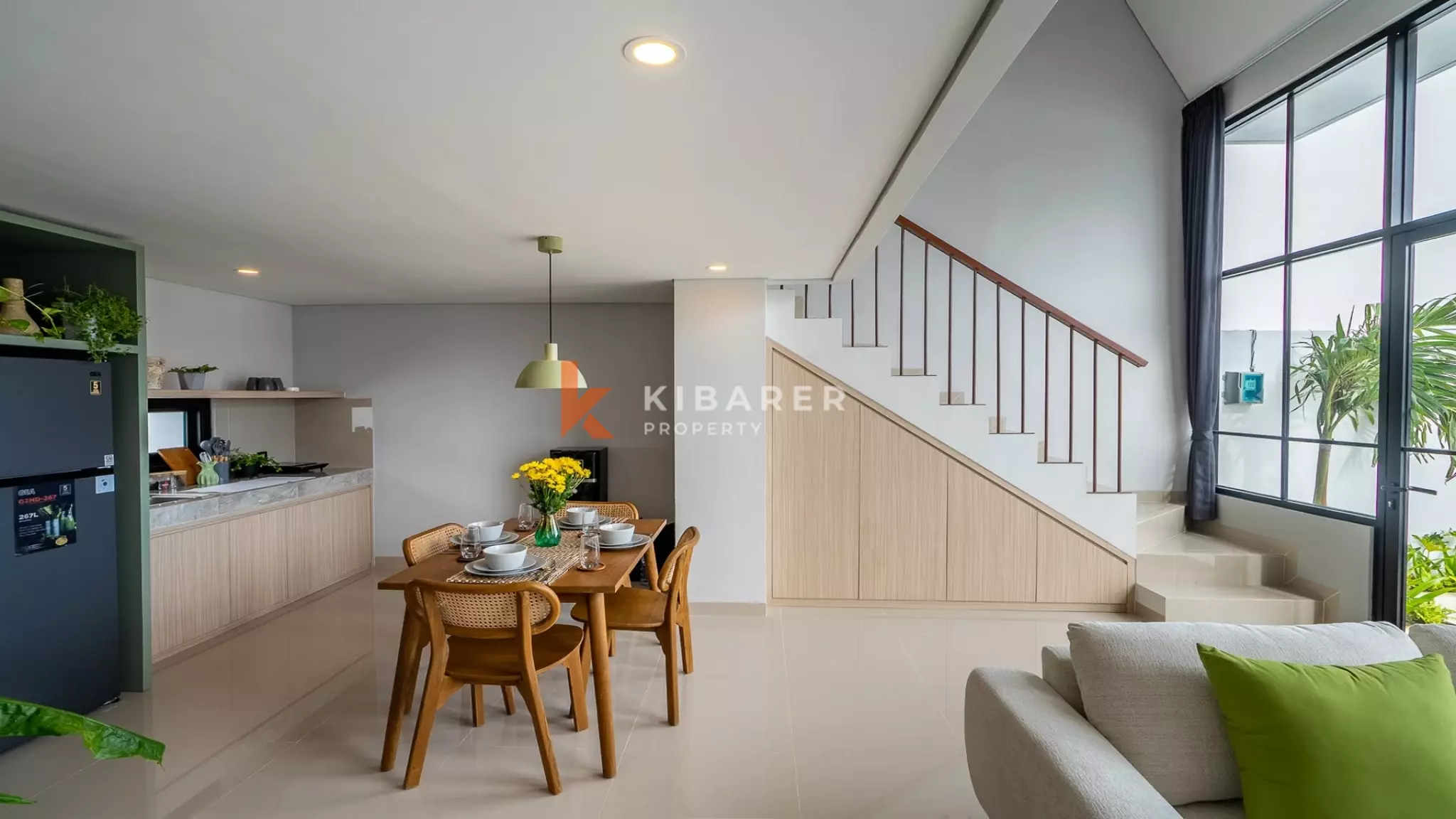 Modern-Style One-Bedroom Townhouse Villa in Canggu