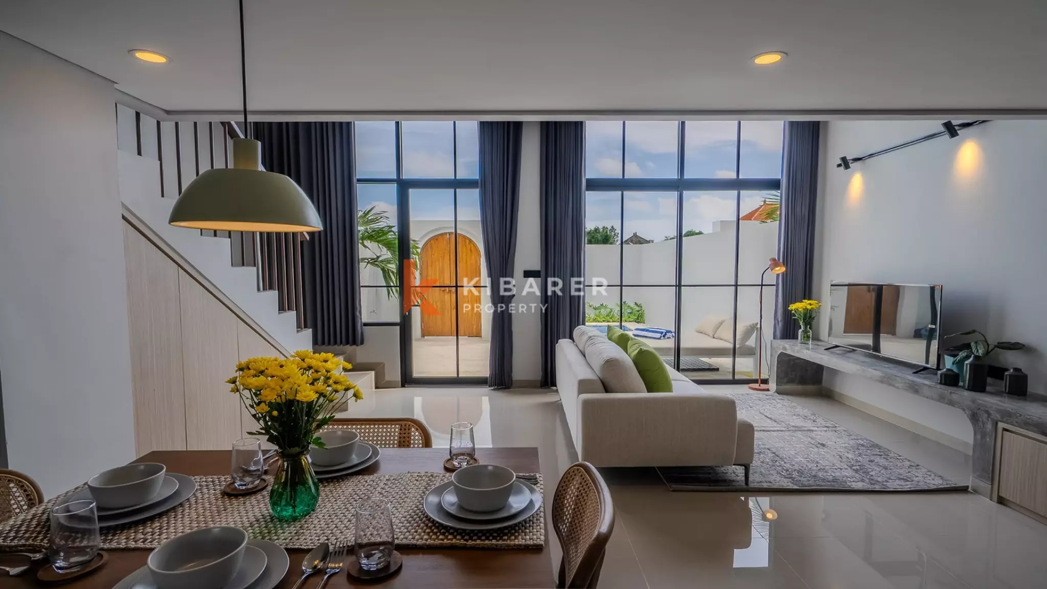 Modern-Style One-Bedroom Townhouse Villa in Canggu