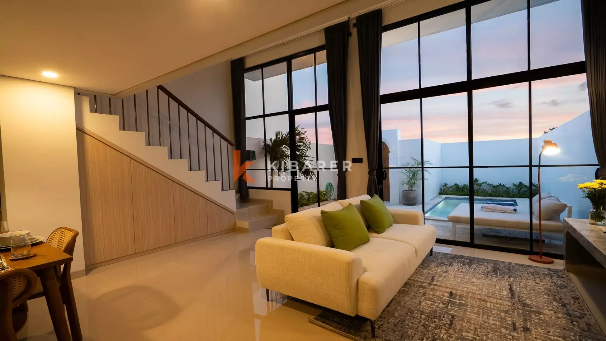 Modern-Style One-Bedroom Townhouse Villa in Canggu