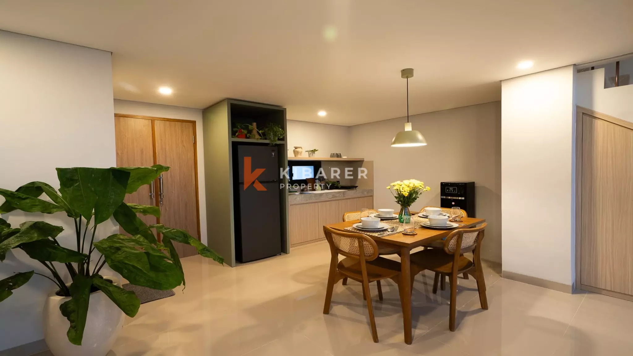 Modern-Style One-Bedroom Townhouse Villa in Canggu