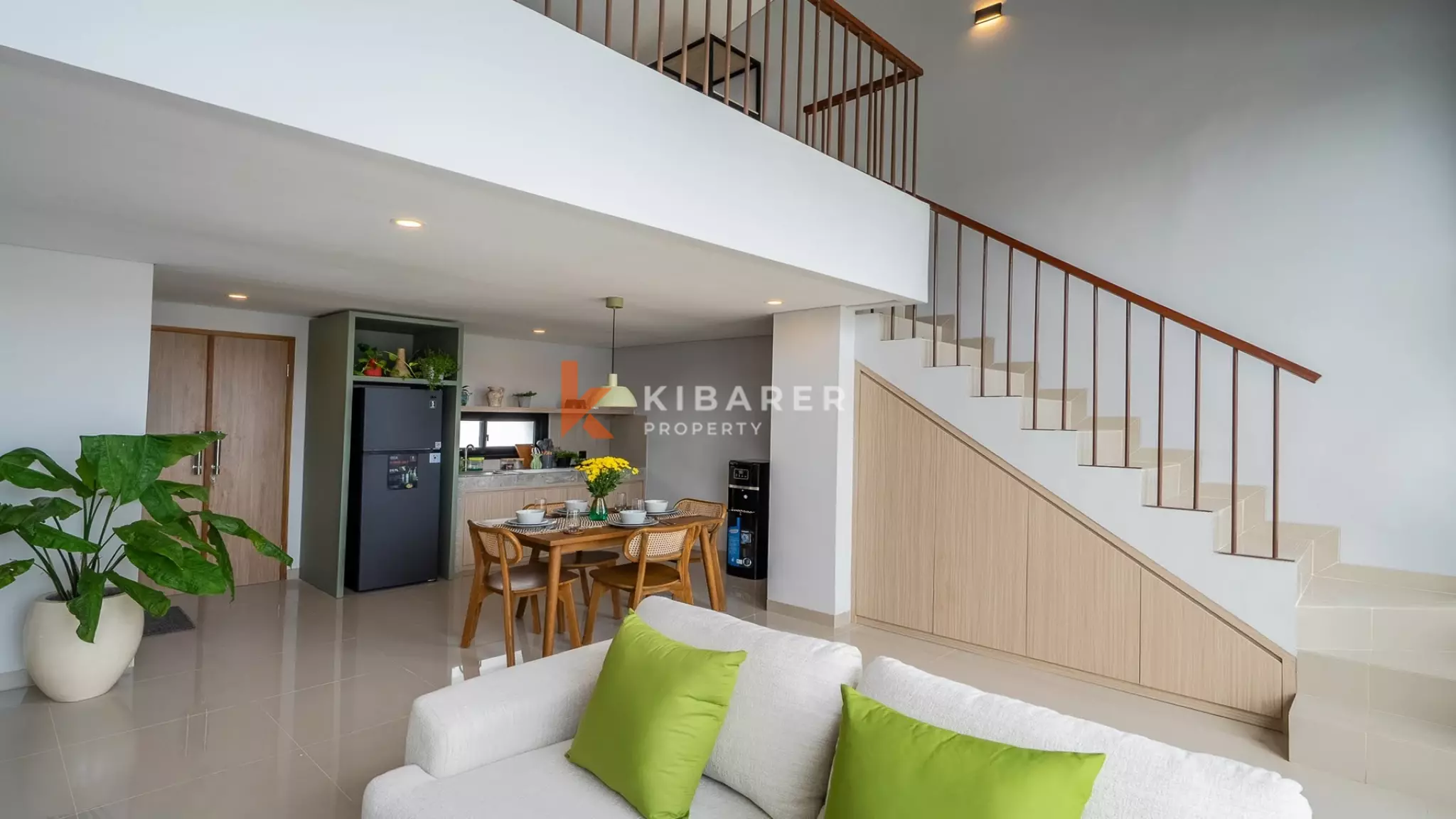 Modern-Style One-Bedroom Townhouse Villa in Canggu