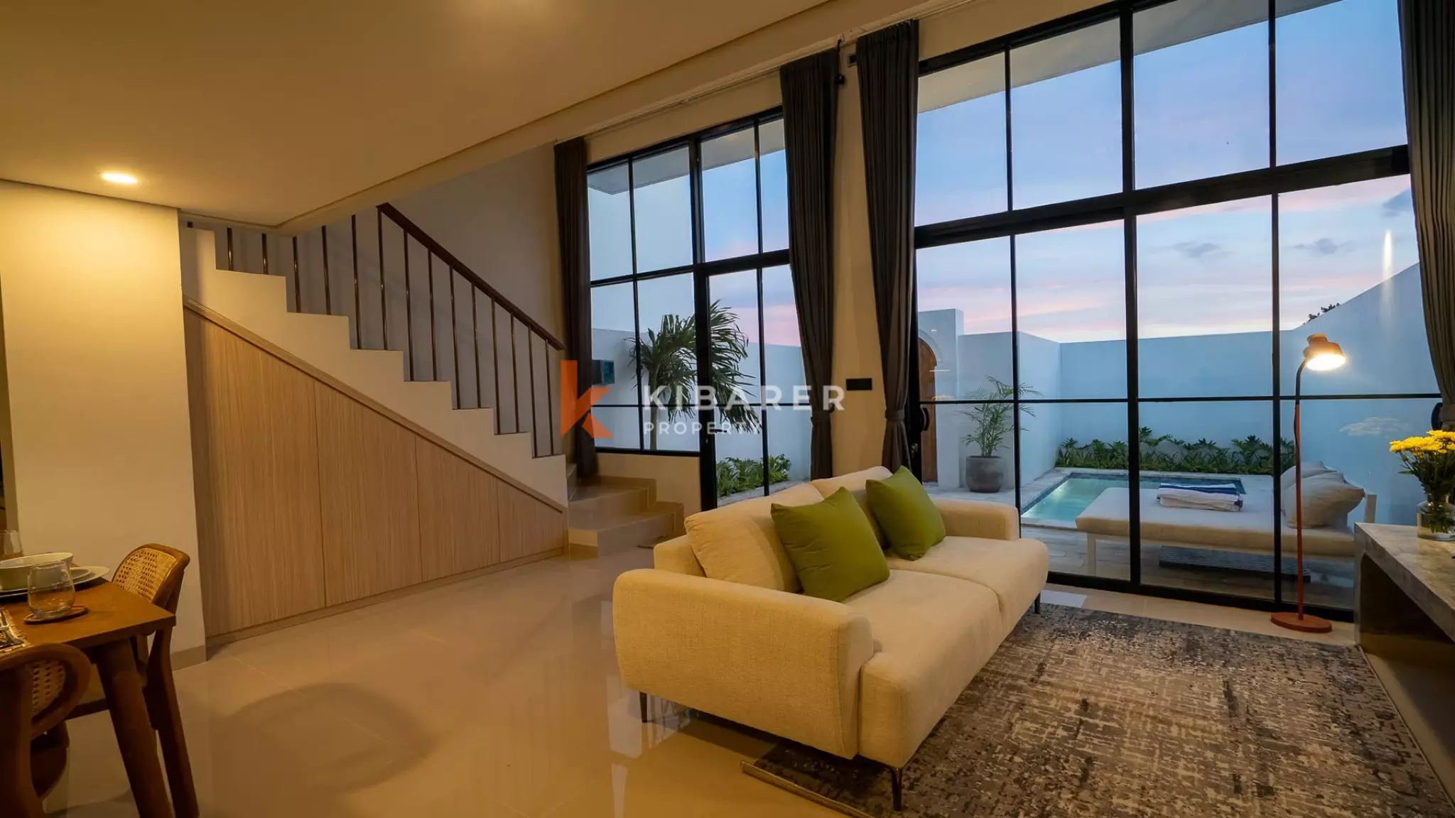 Modern-Style One-Bedroom Townhouse Villa in Canggu