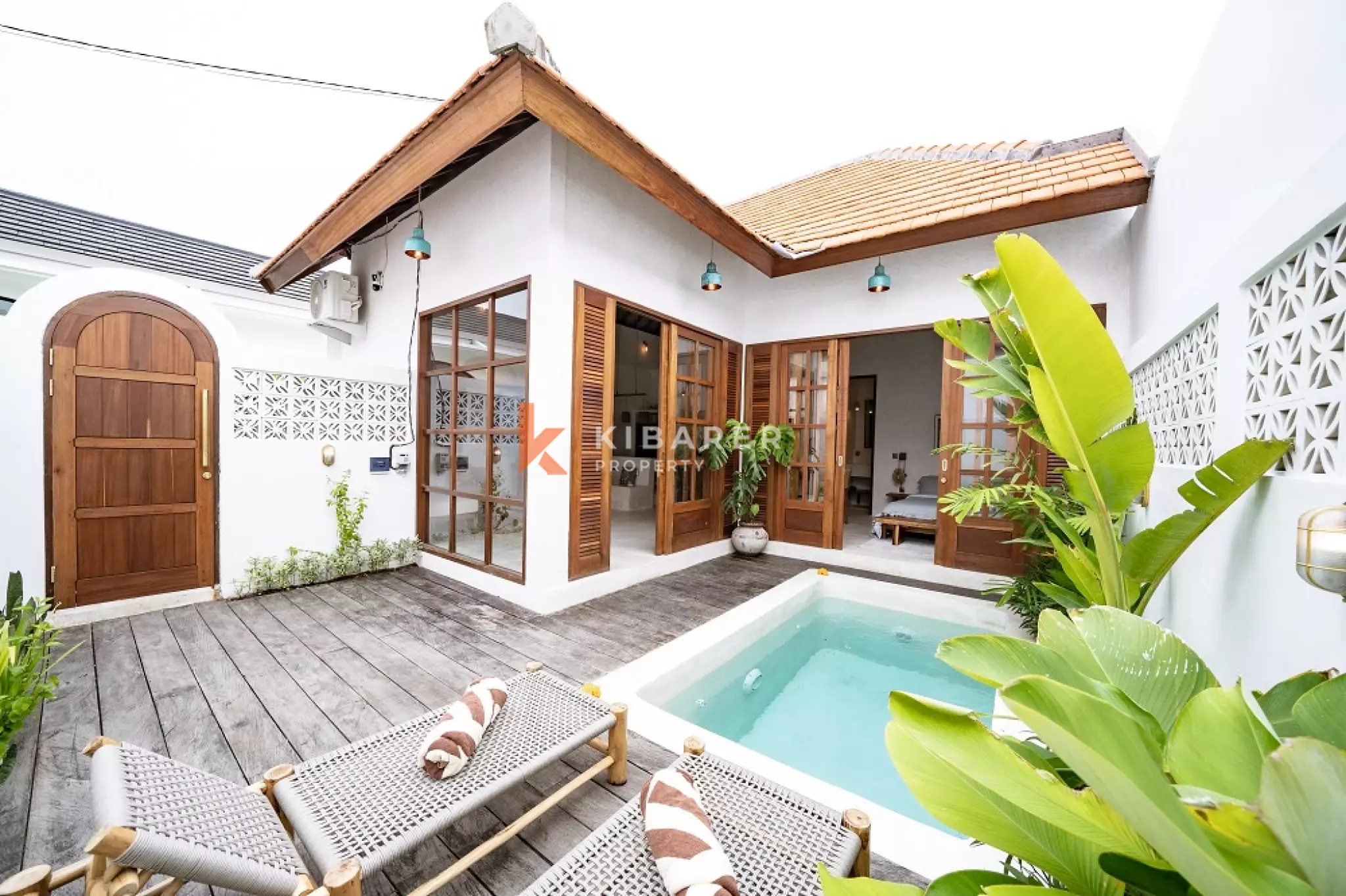 Charming One-Bedroom Enclosed Villa in Kedungu