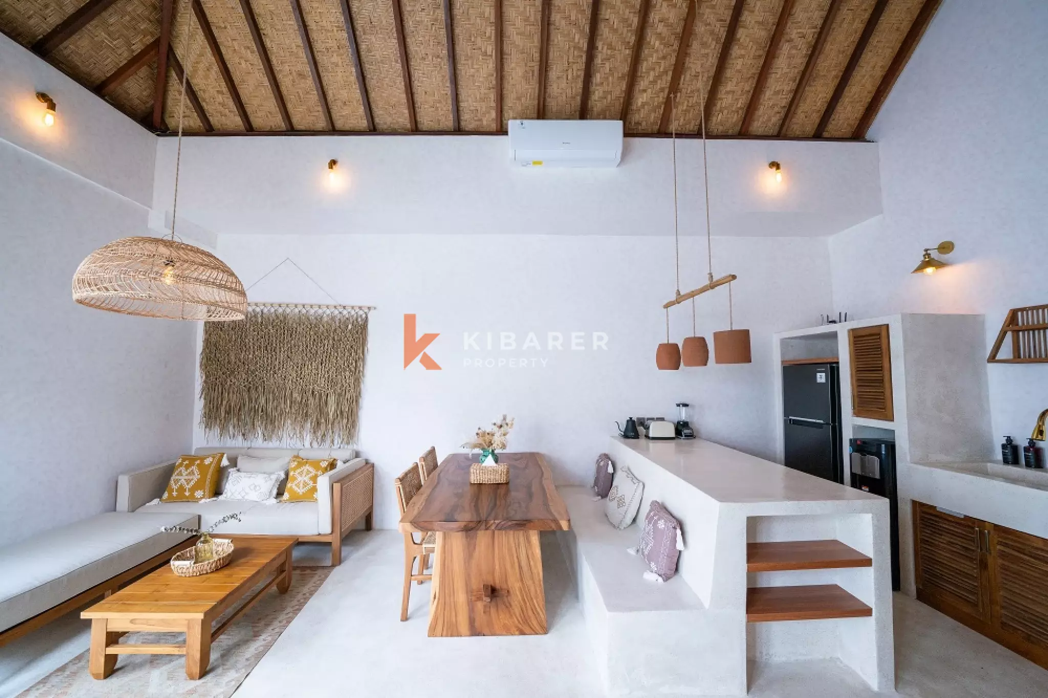 Charming One-Bedroom Enclosed Villa in Kedungu