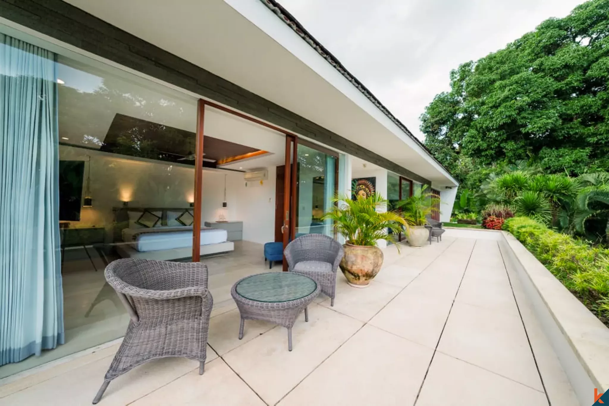 Rumah Mewah Lima Kamar Tidur Hak Milik di Tanah Lot yang Tenang - Nyanyi