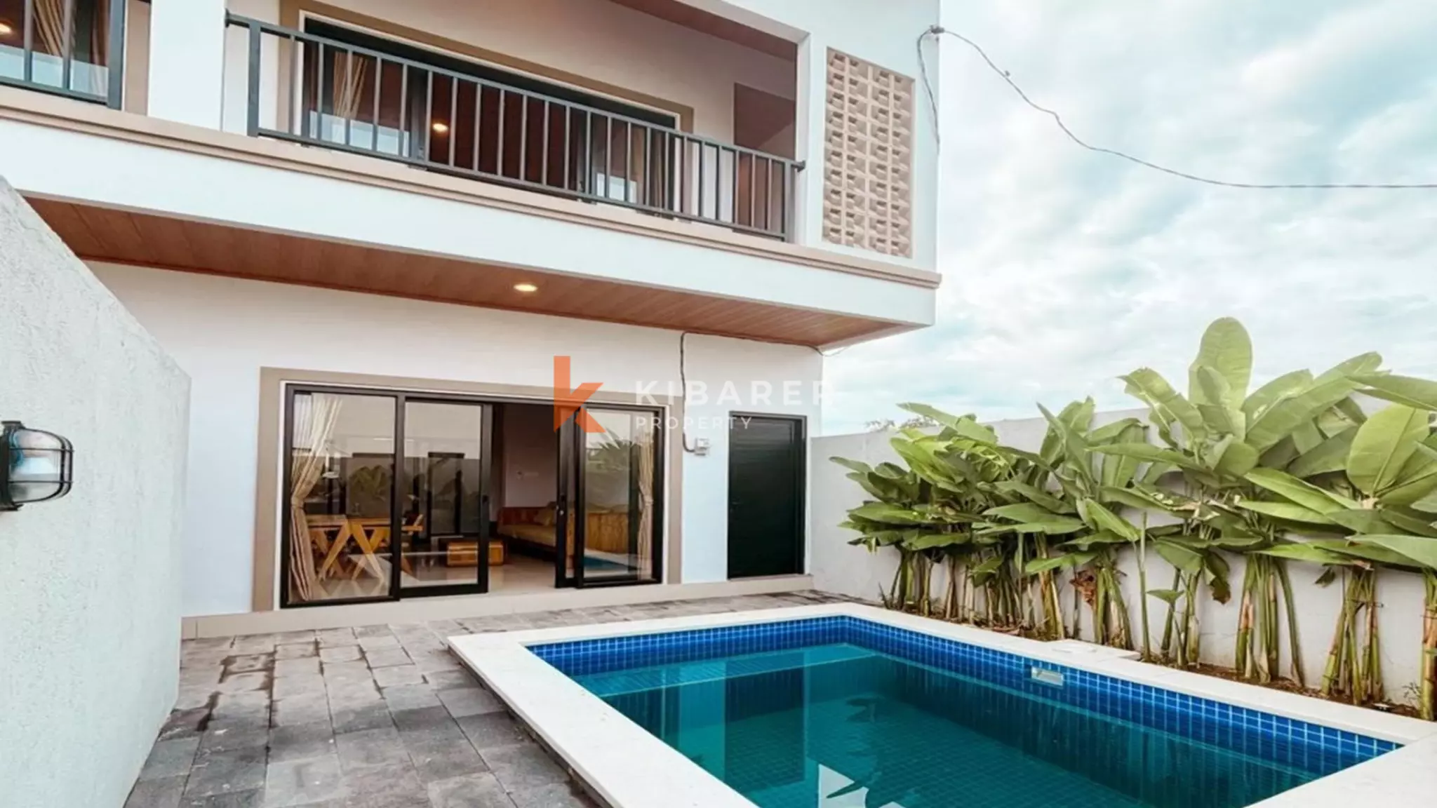 Inviting Two-Bedroom Semi Furnished Villa with Enclosed Living in Mengwi
