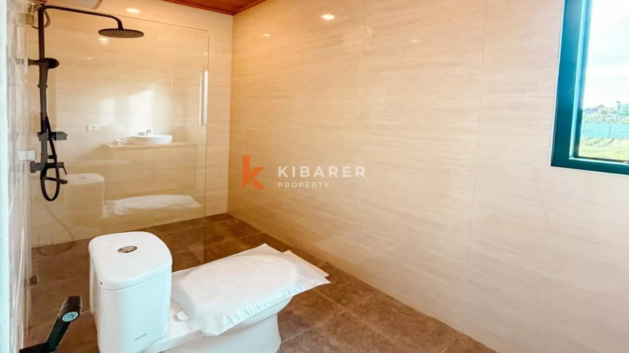 Inviting Two-Bedroom Semi Furnished Villa with Enclosed Living in Mengwi