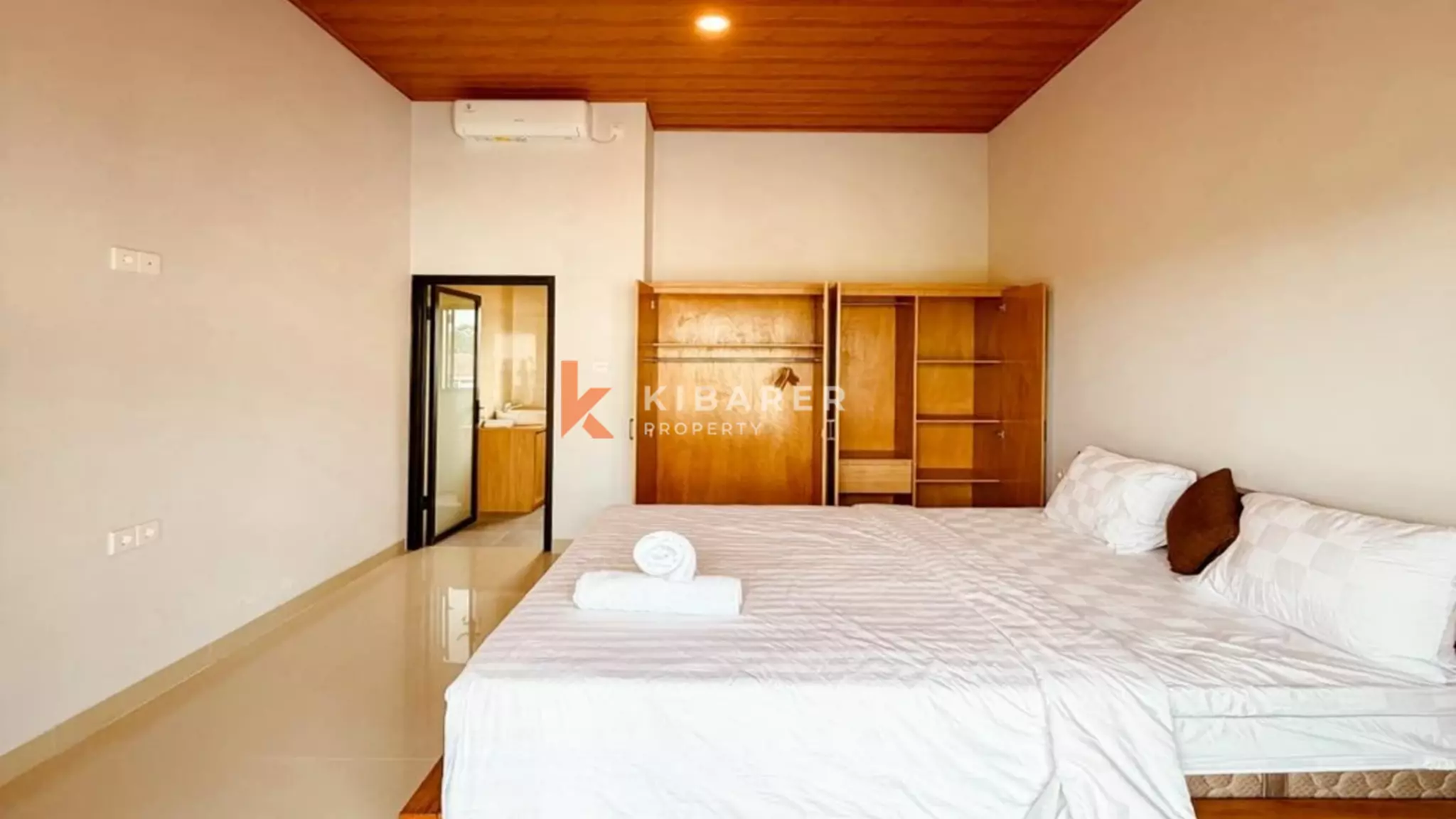 Inviting Two-Bedroom Semi Furnished Villa with Enclosed Living in Mengwi