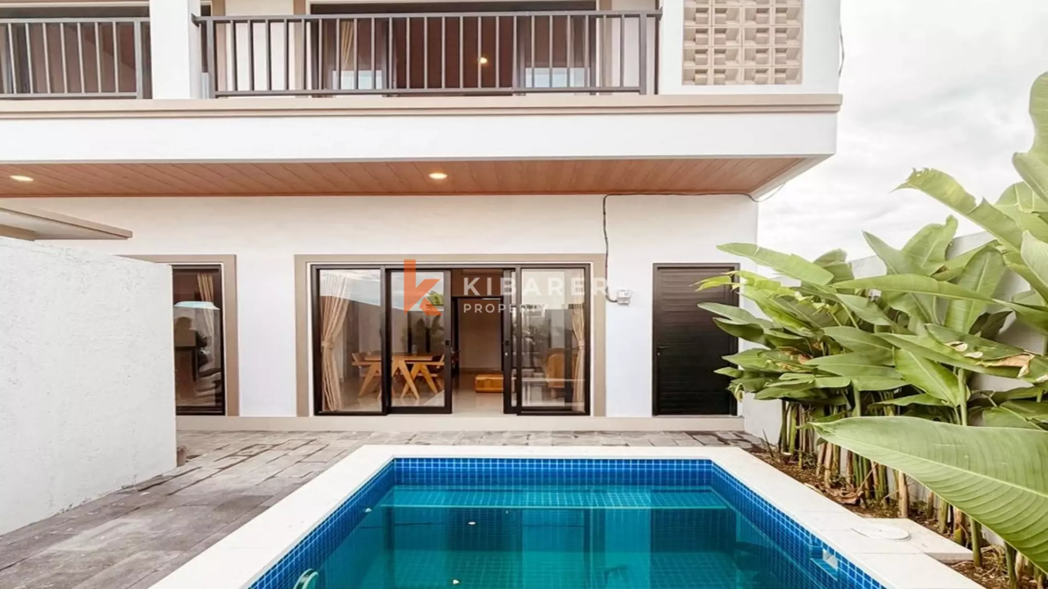 Inviting Two-Bedroom Semi Furnished Villa with Enclosed Living in Mengwi