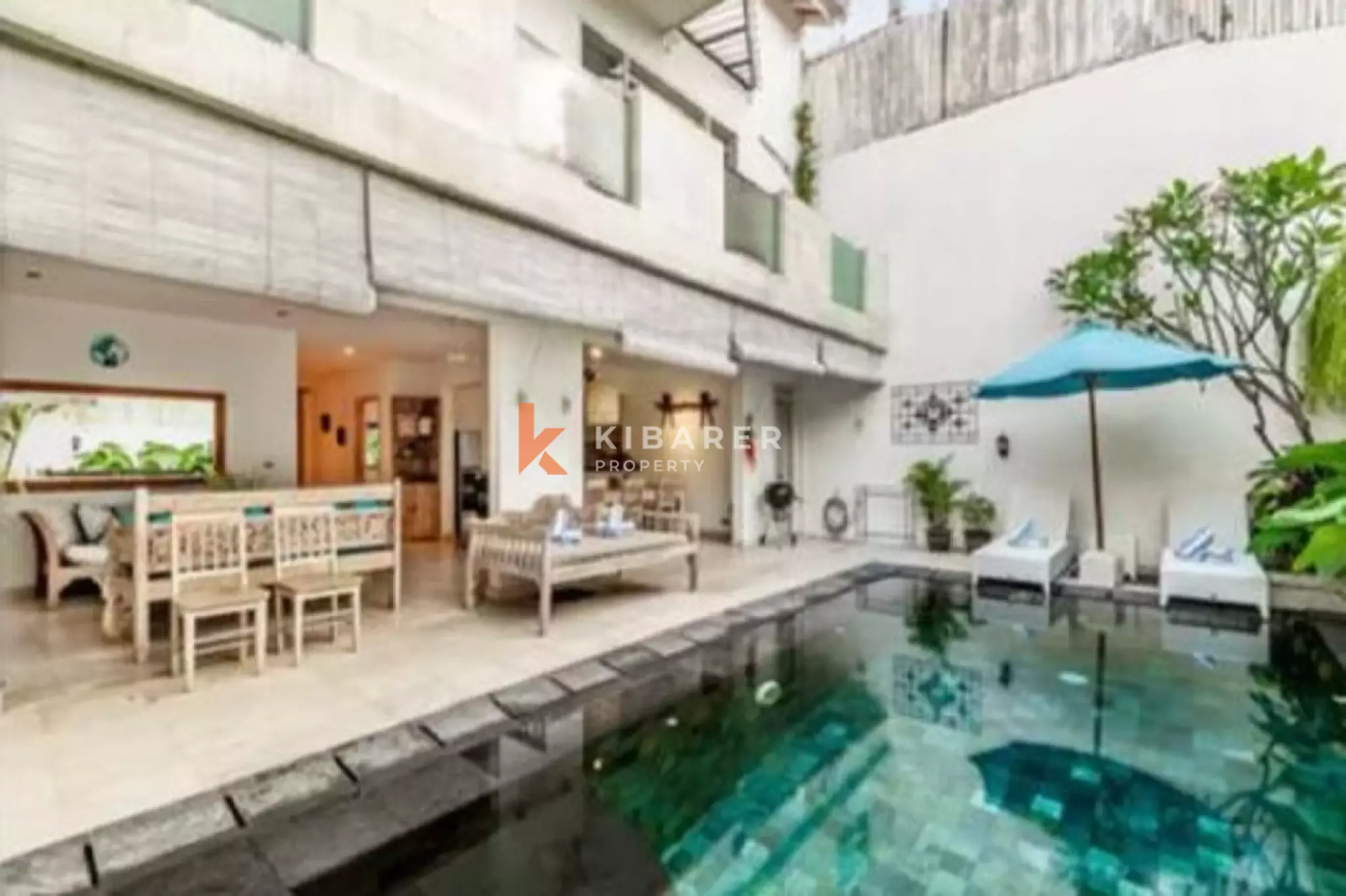 Modern Tropical Theme Four-Bedrooms Villa in Kerobokan (AVAILABLE JULY 2026)