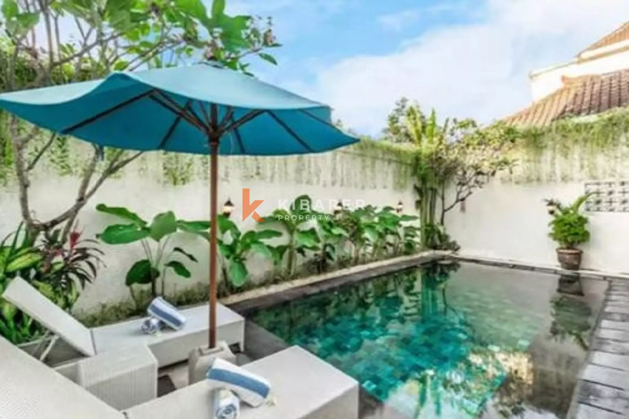 Modern Tropical Theme Four-Bedrooms Villa in Kerobokan (AVAILABLE JULY 2026)