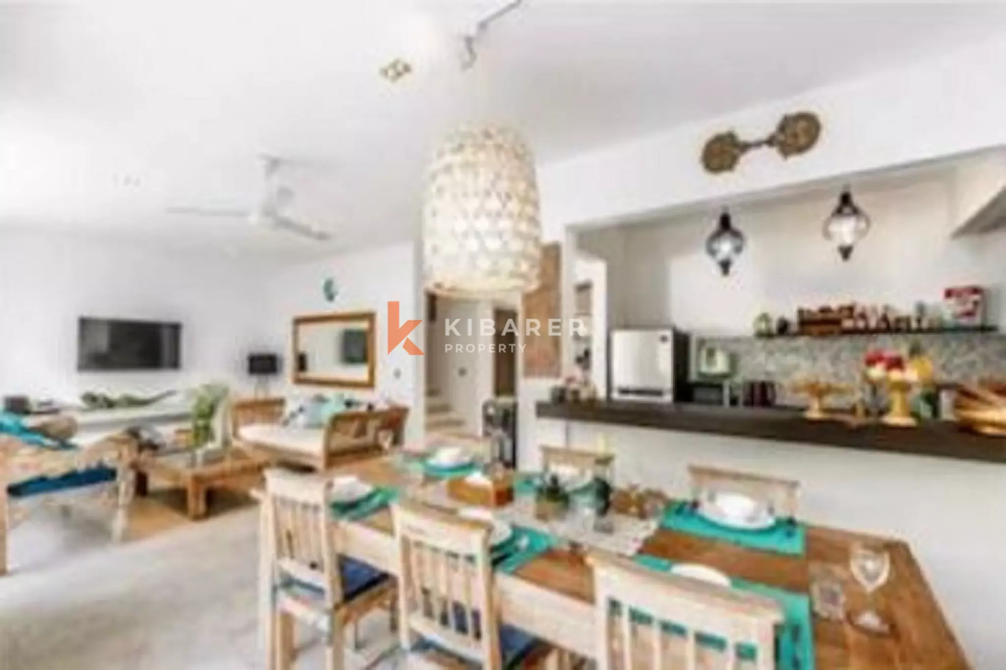 Modern Tropical Theme Four-Bedrooms Villa in Kerobokan (AVAILABLE JULY 2026)
