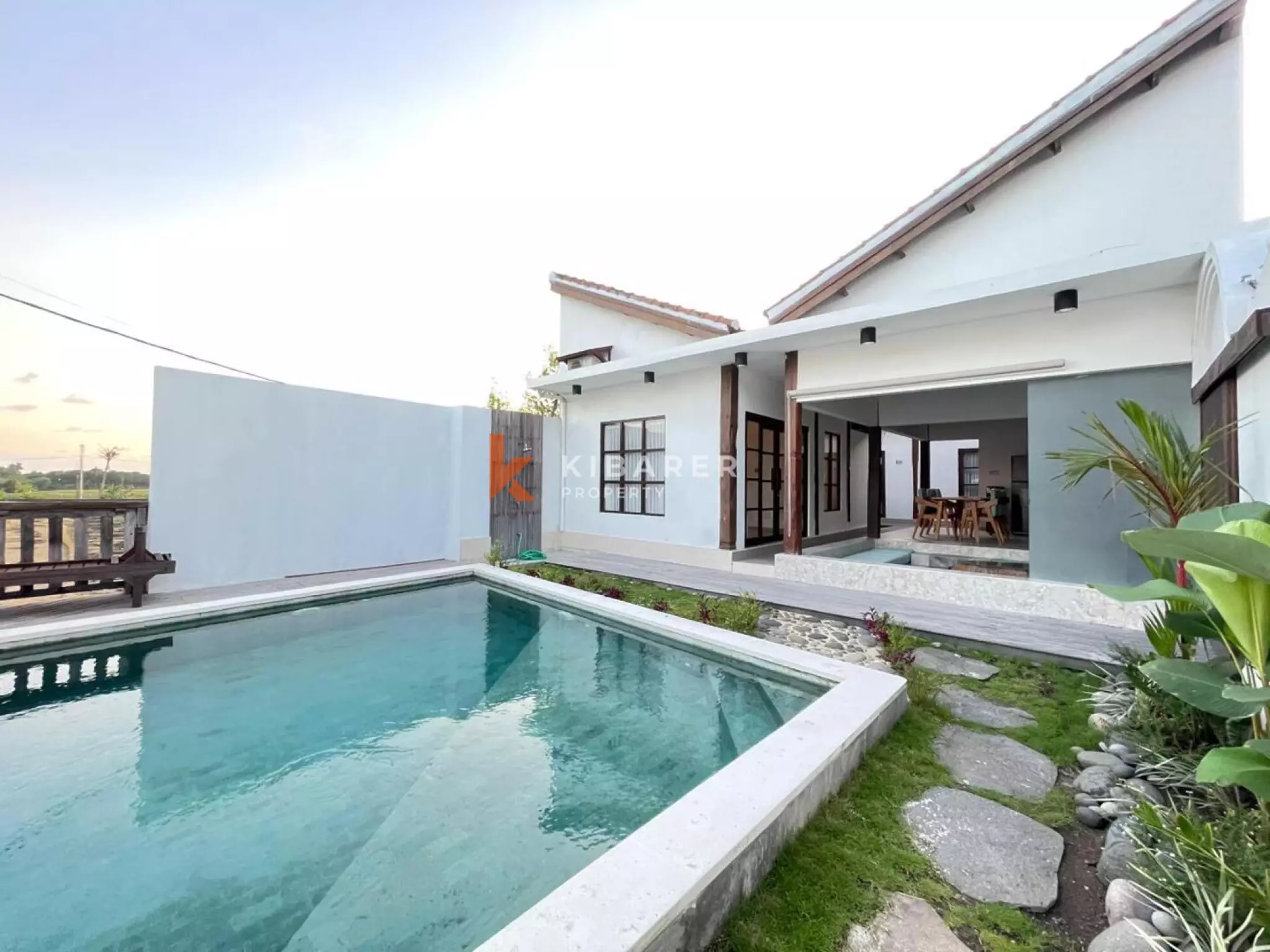 Nature Inspired Three Bedroom Villa with Open Living in Tabanan