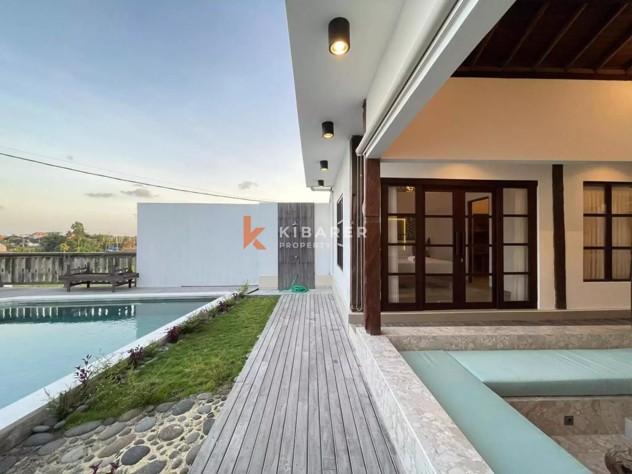 Nature Inspired Three Bedroom Villa with Open Living in Tabanan