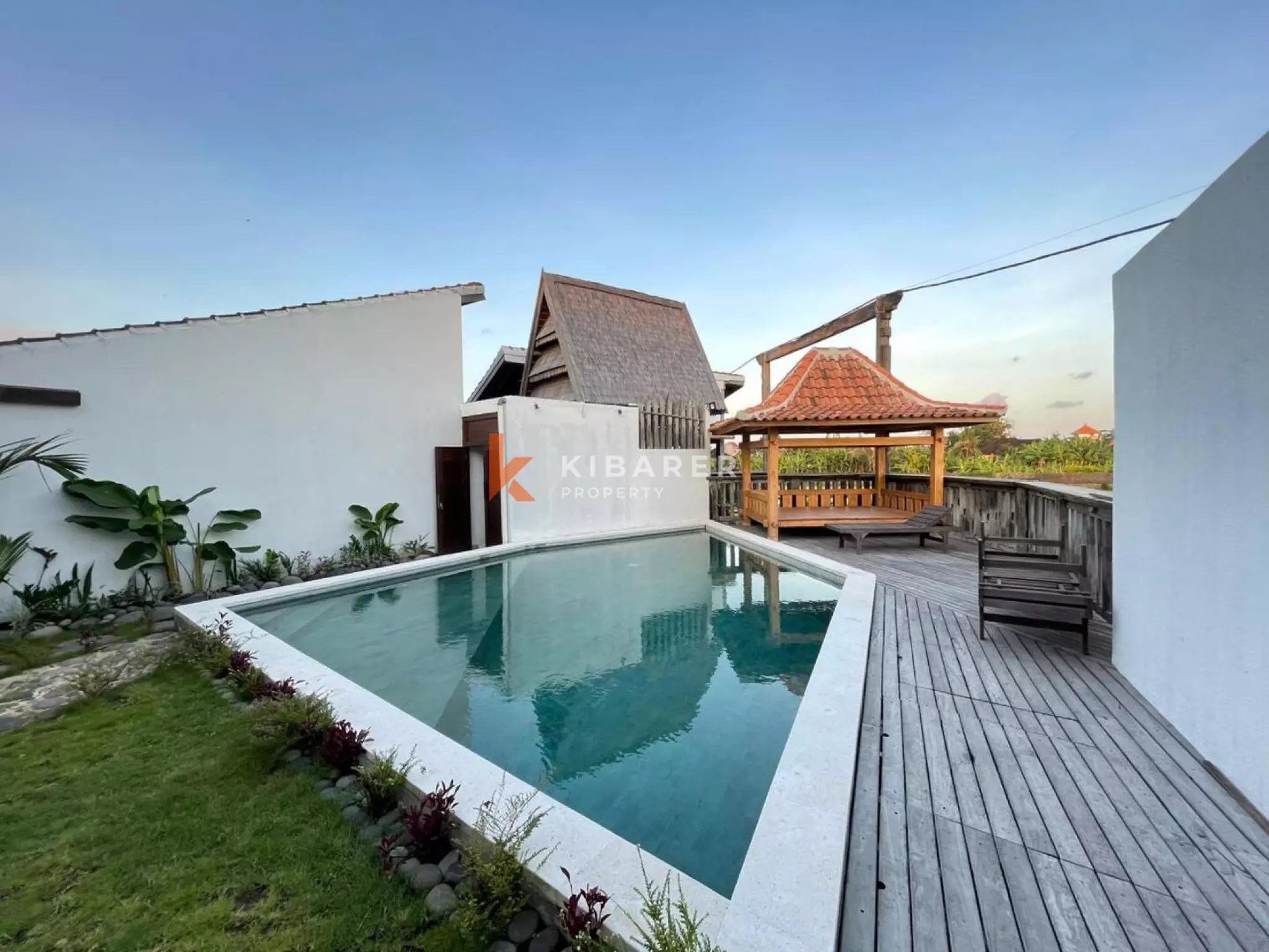 Nature Inspired Three Bedroom Villa with Open Living in Tabanan