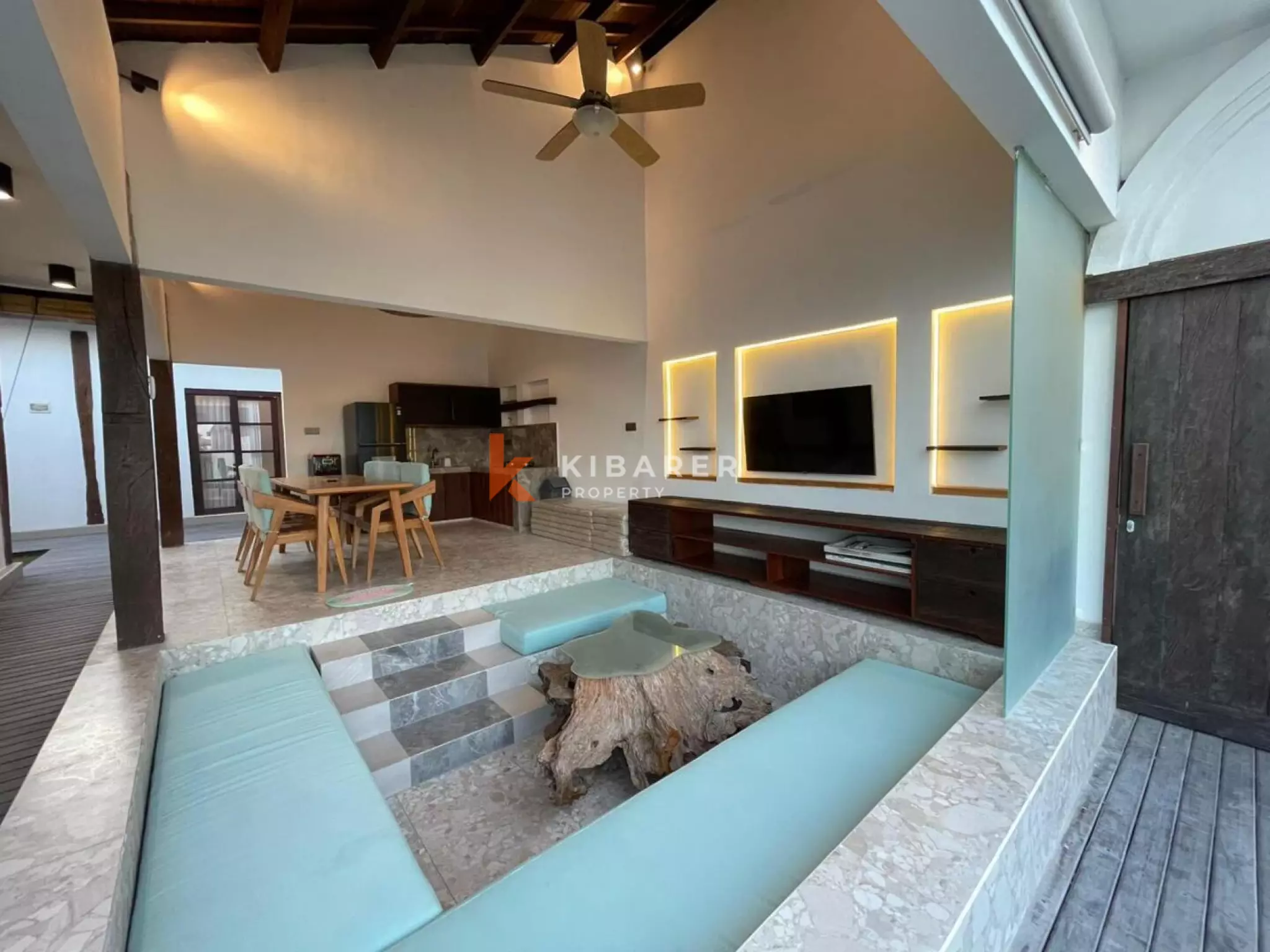 Nature Inspired Three Bedroom Villa with Open Living in Tabanan