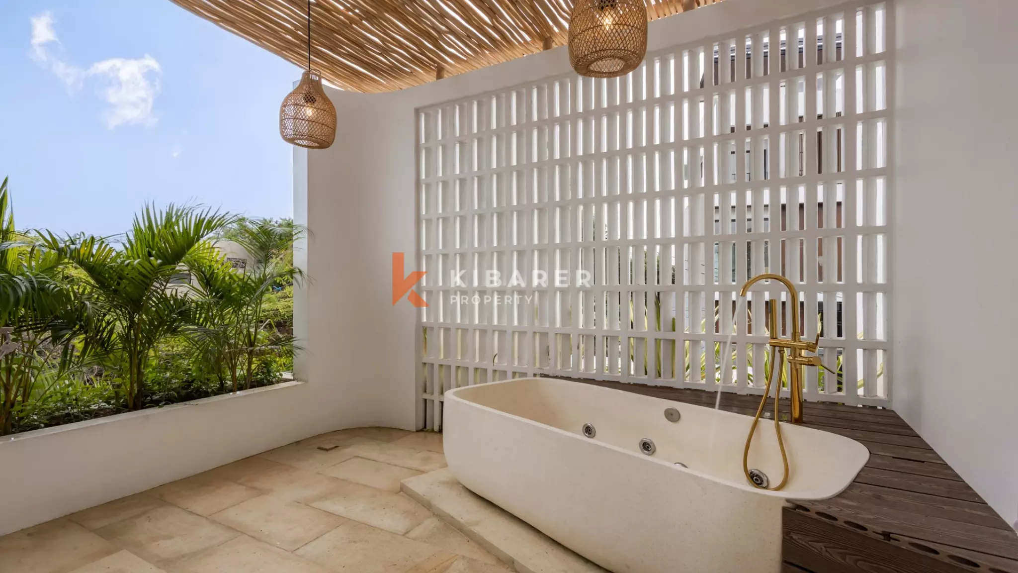 Elegant Three-Bedroom Tropical Villa with Private Pool in Ungasan