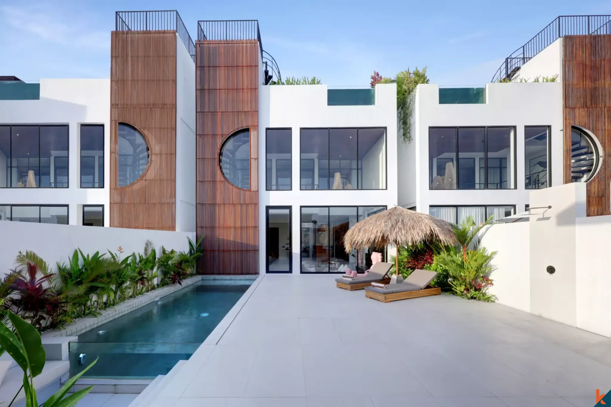 Modern villa with attractive ROI and ocean views