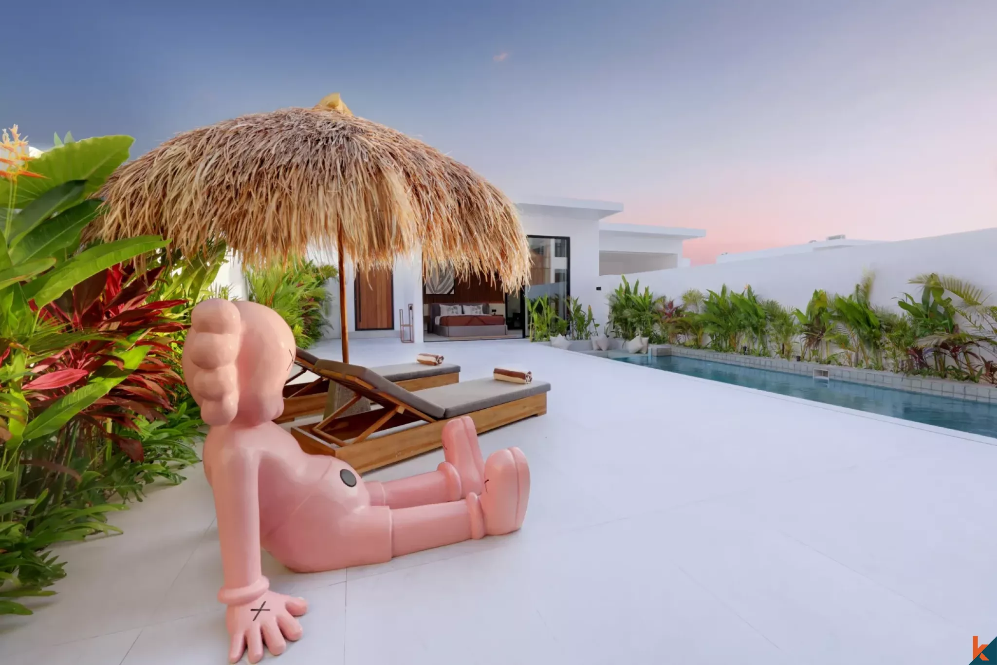 Modern villa with attractive ROI and ocean views