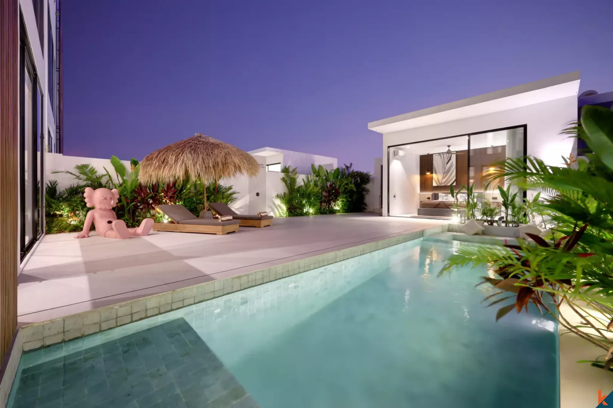 Modern villa with attractive ROI and ocean views