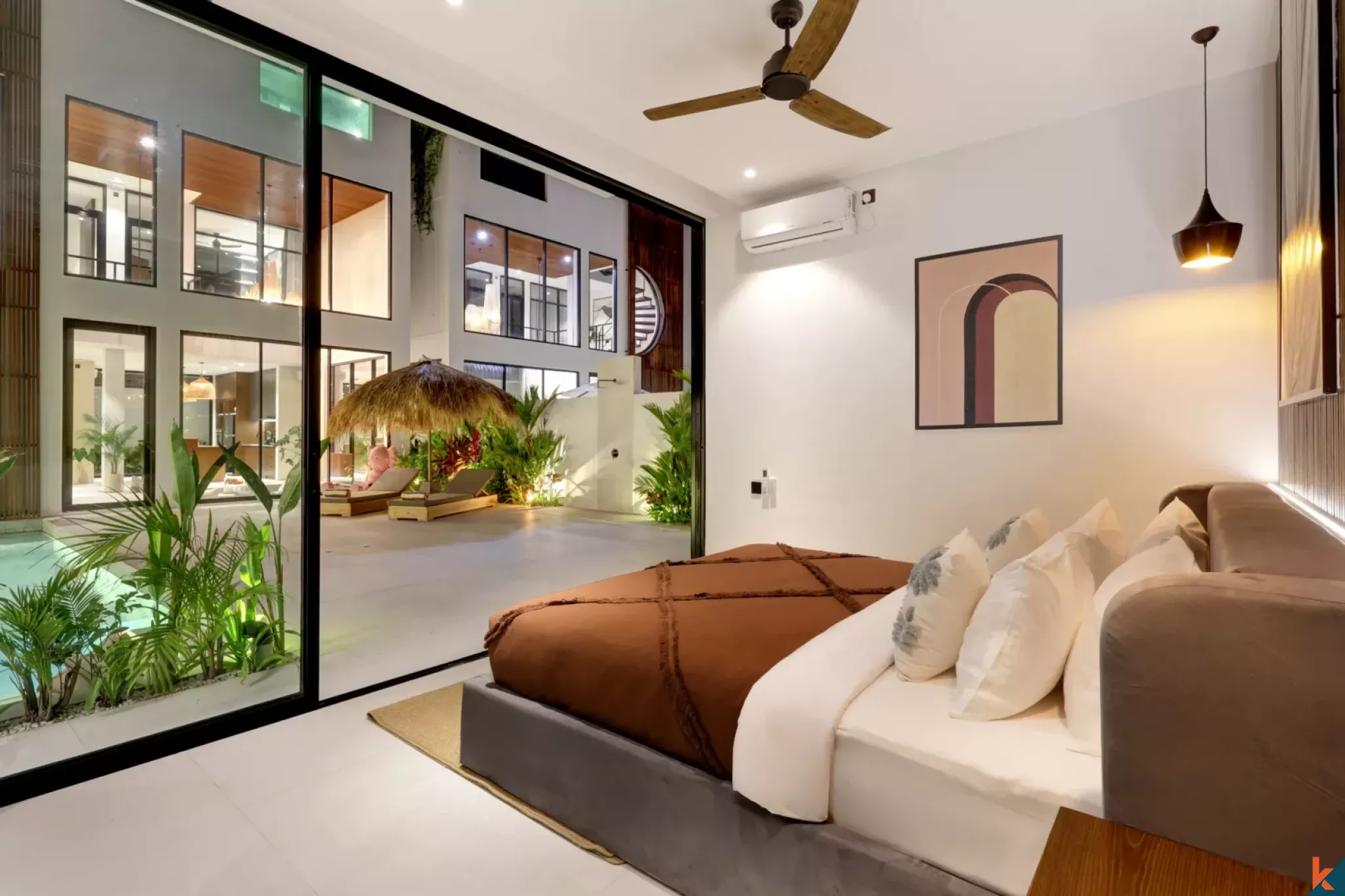 Modern villa with attractive ROI and ocean views