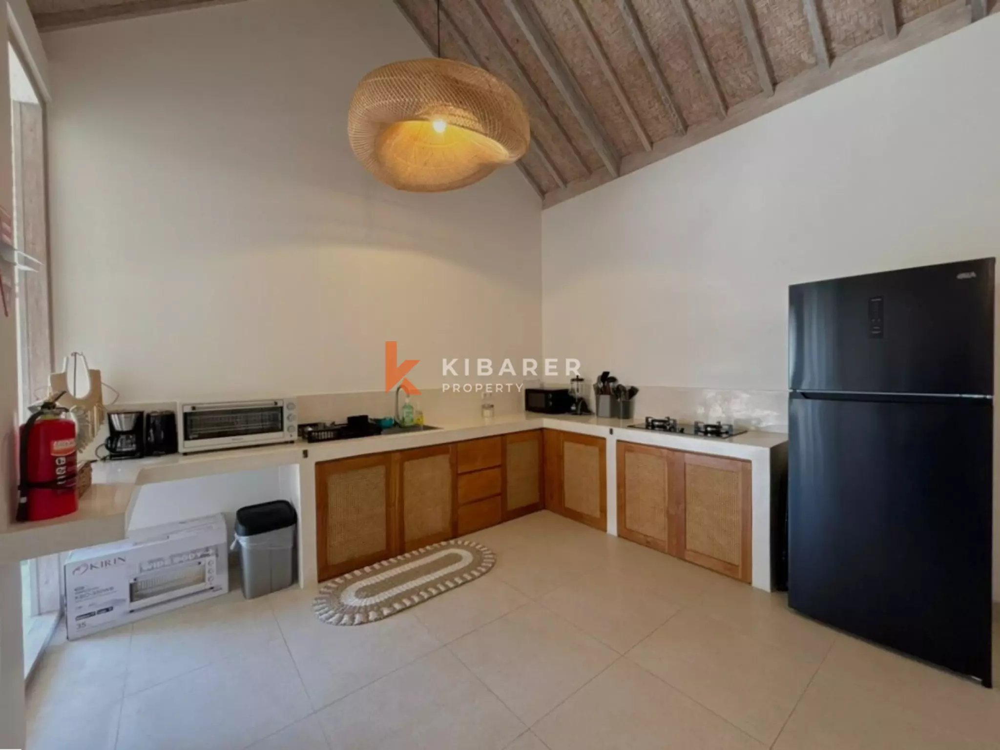 Vila Dua Kamar Tidur Chic Island Escape di Kerobokan