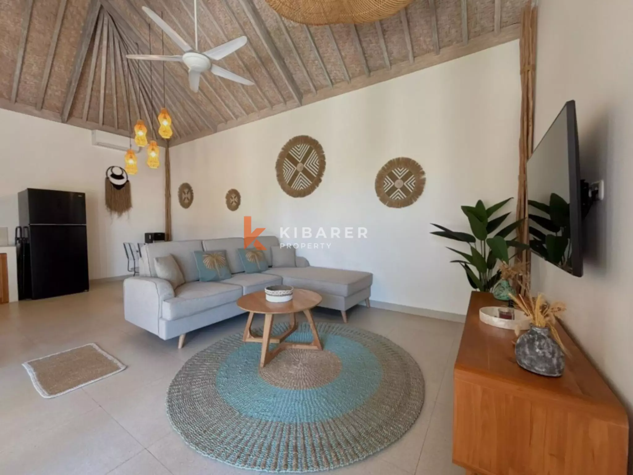 Vila Dua Kamar Tidur Chic Island Escape di Kerobokan