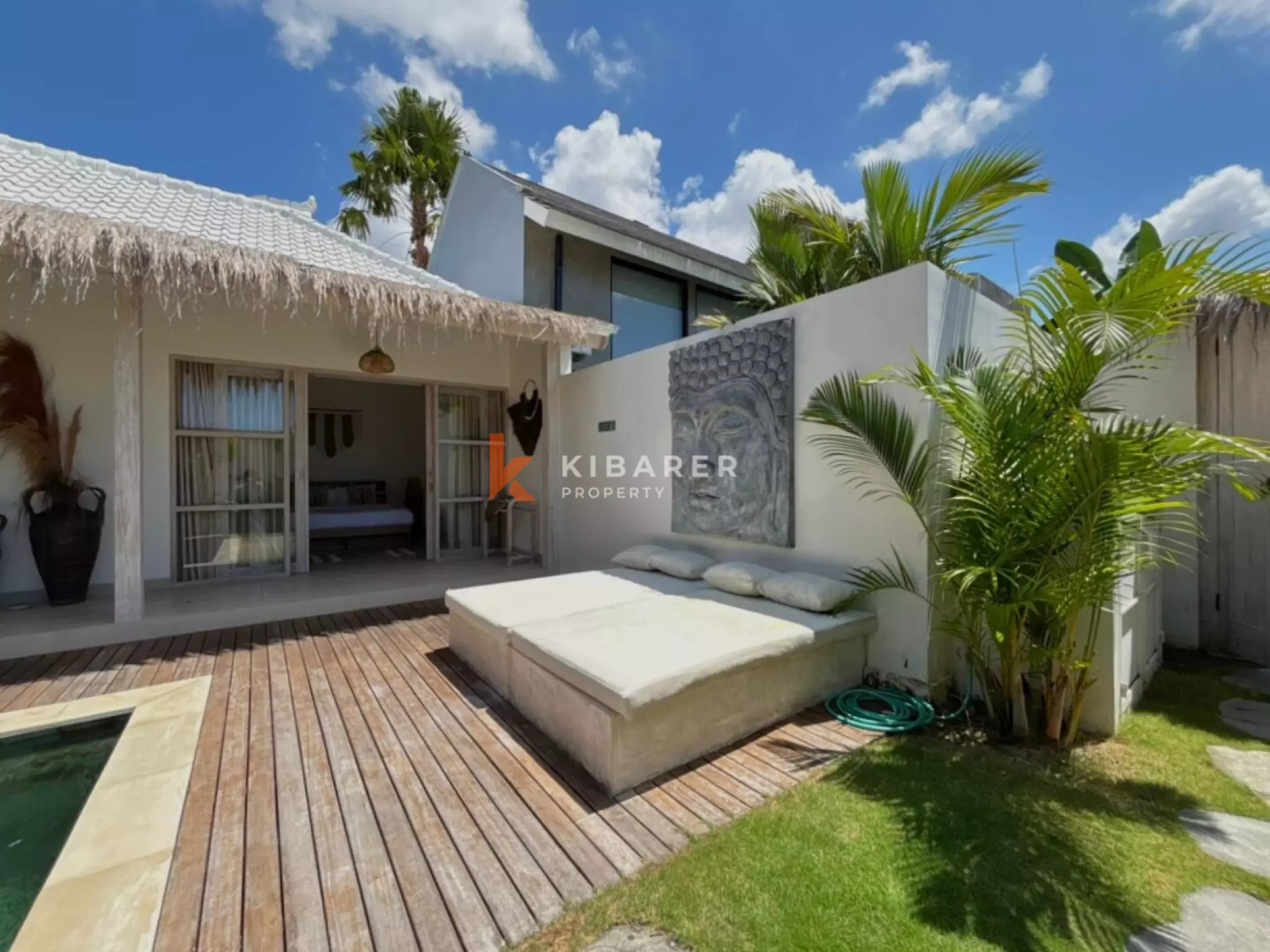 Vila Dua Kamar Tidur Chic Island Escape di Kerobokan