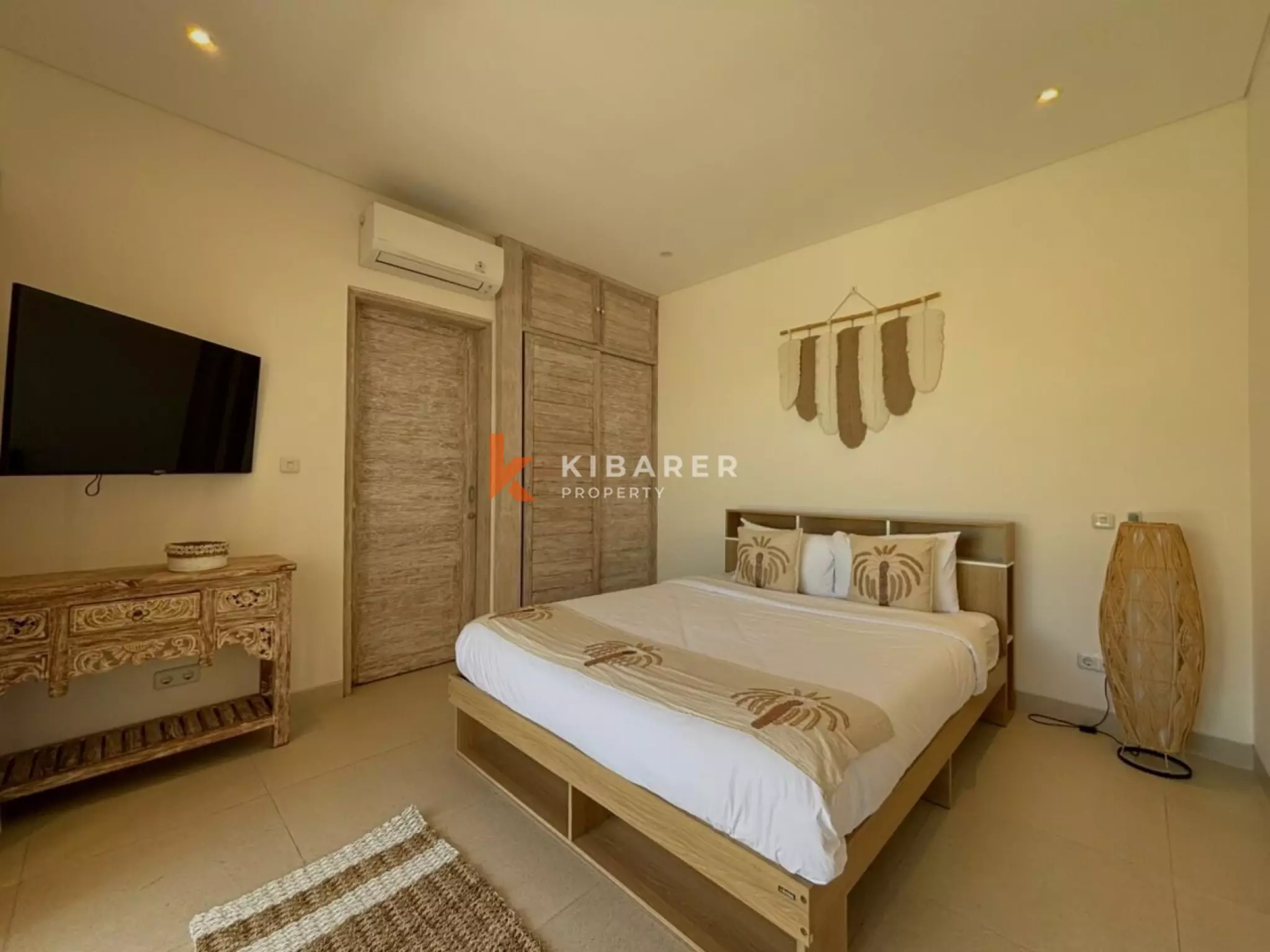 Vila Dua Kamar Tidur Chic Island Escape di Kerobokan