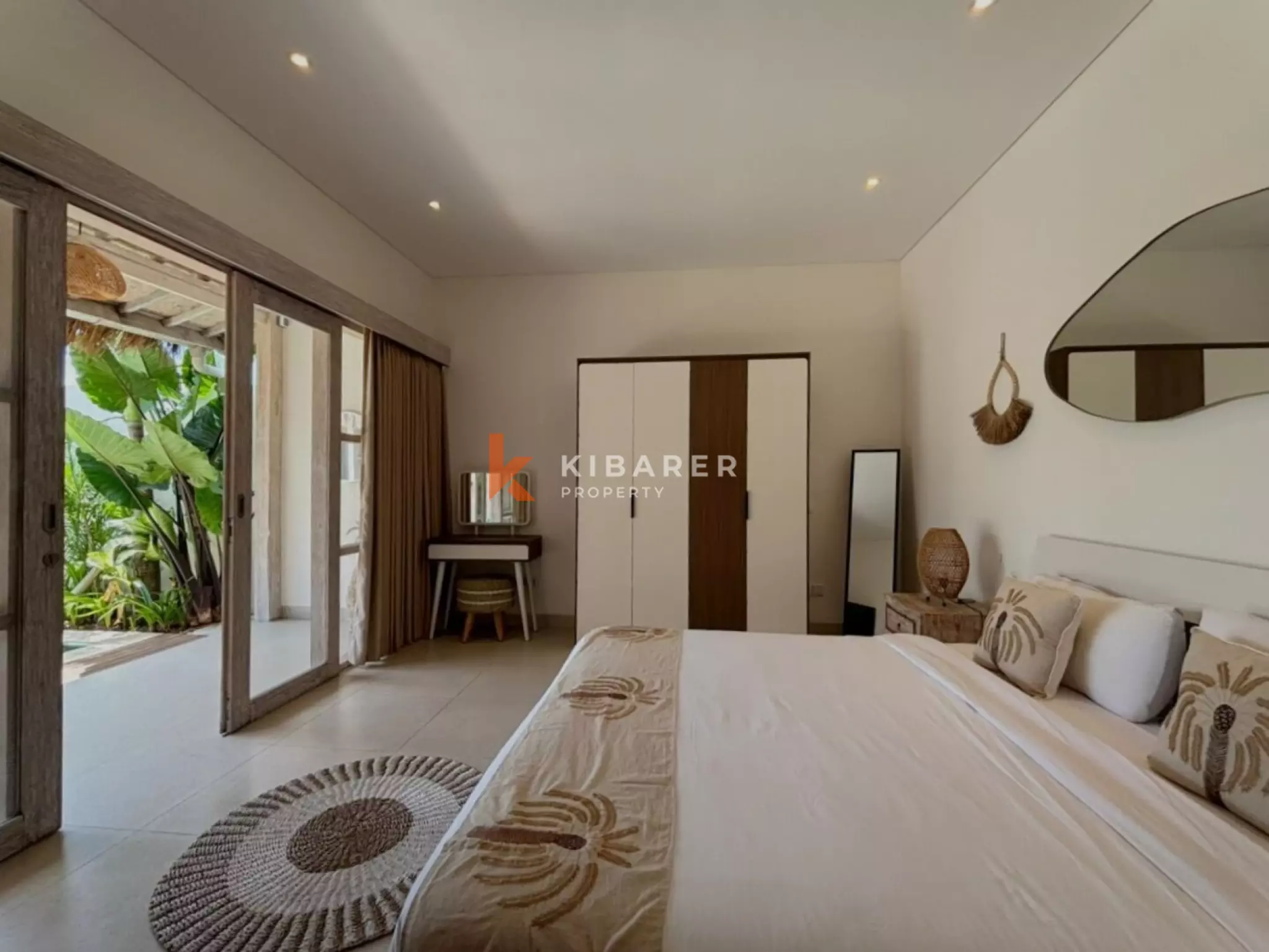 Vila Dua Kamar Tidur Chic Island Escape di Kerobokan