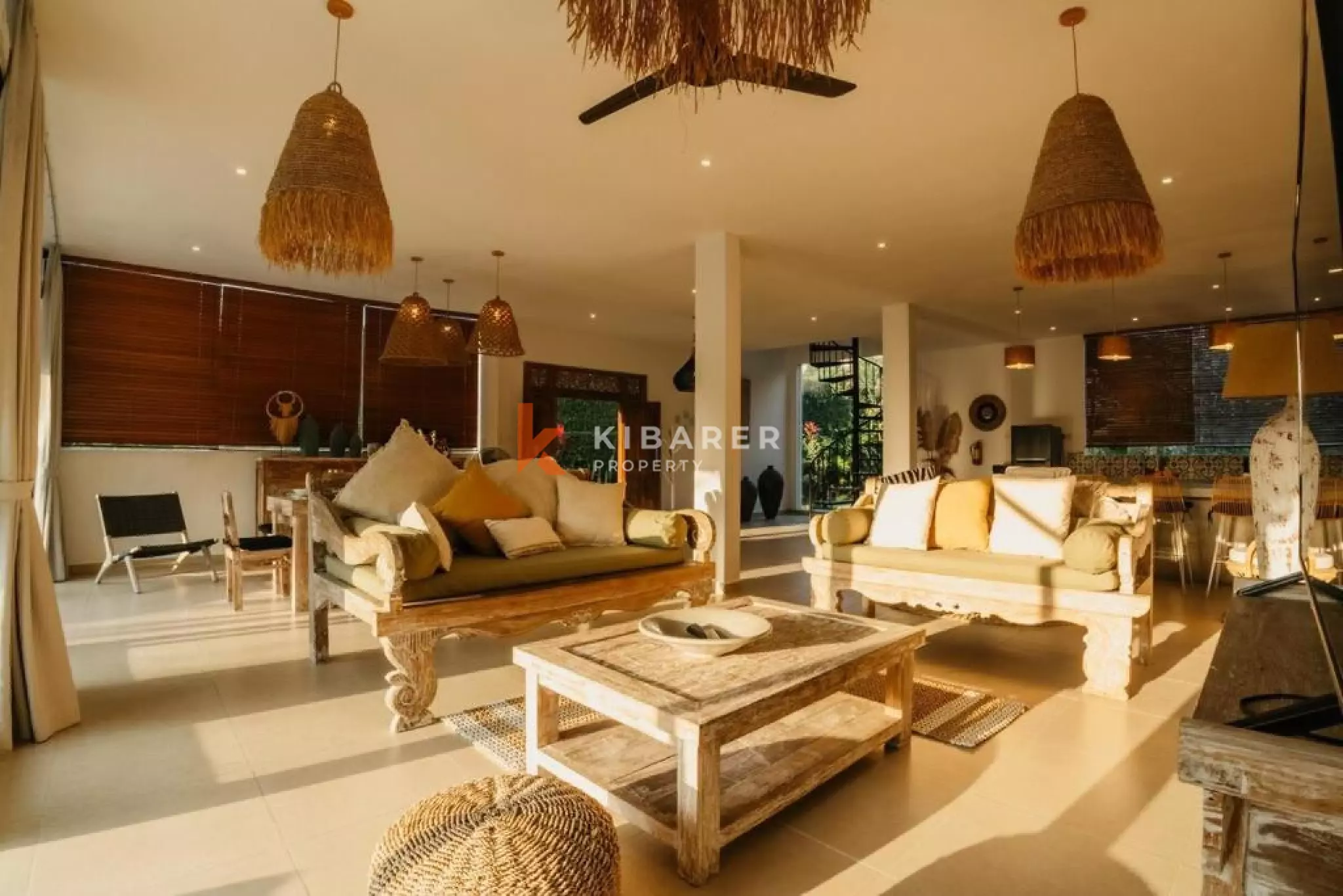 Spacious Four-Bedroom Villa with Large Pool in Tranquil Uma