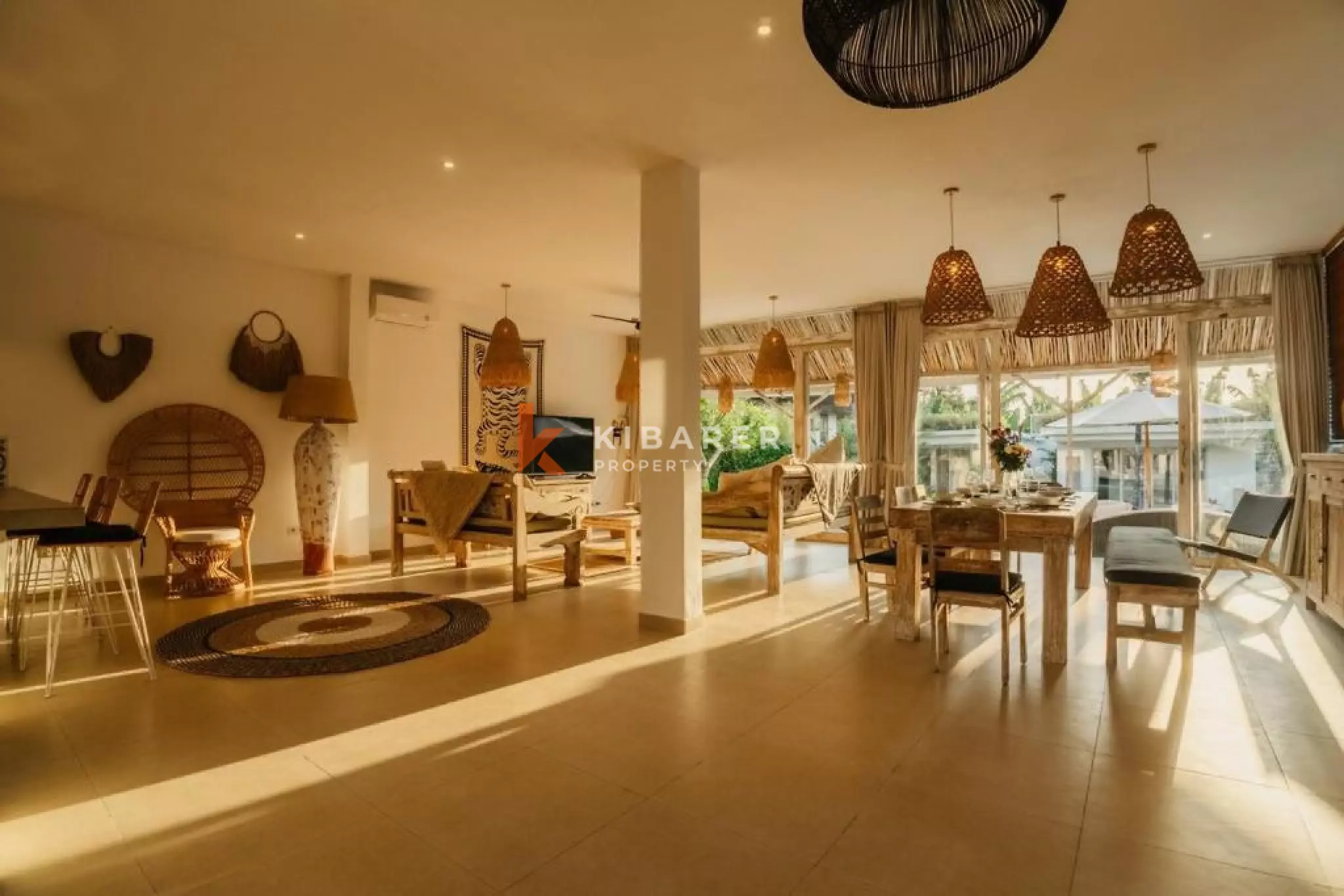 Spacious Four-Bedroom Villa with Large Pool in Tranquil Uma